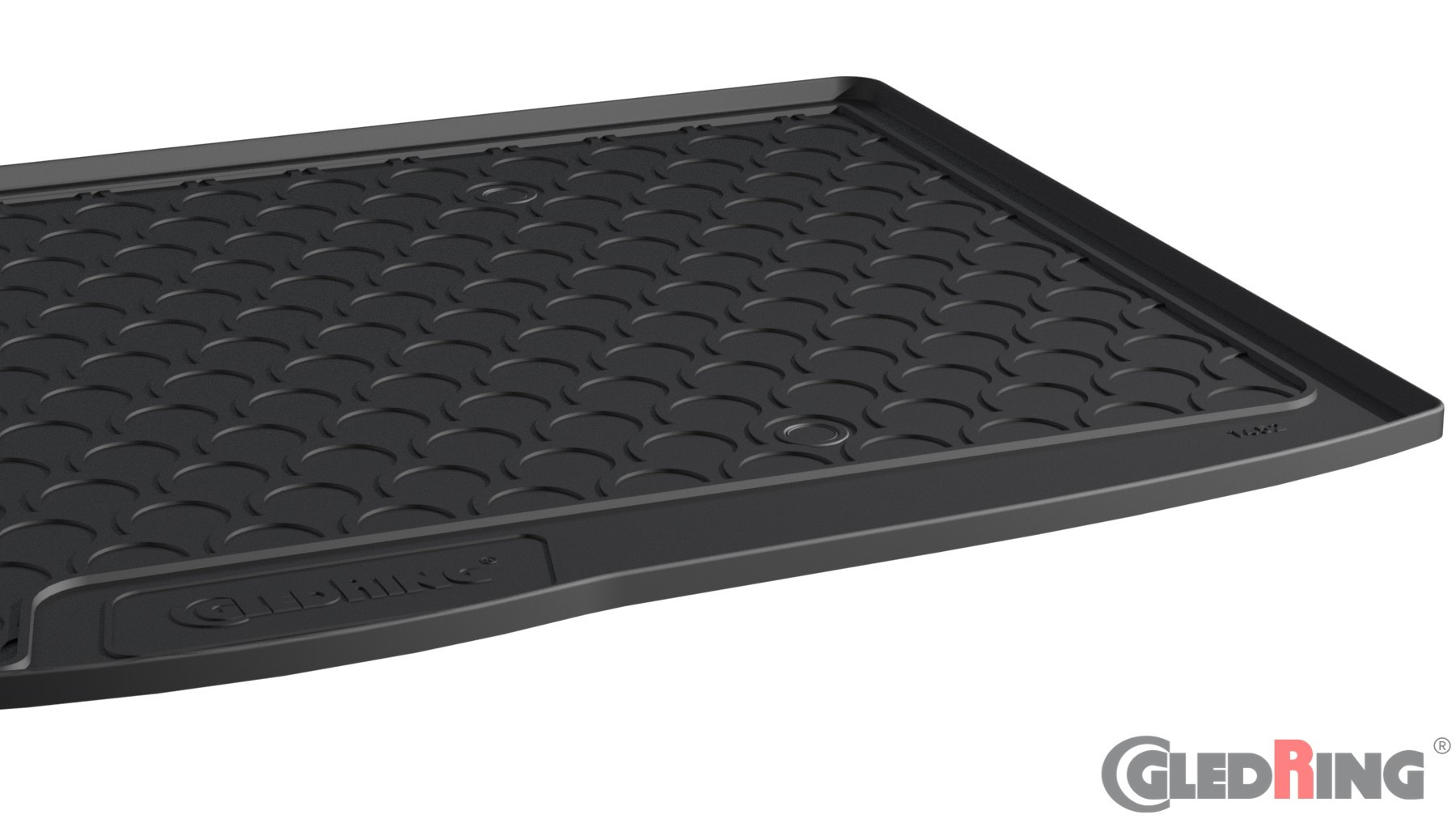 Original Gledring Premium Gummi Kofferraummatte - KIA Stonic (Unterer Boden / Nicht für variablen Boden) 10.2017-FL 2021