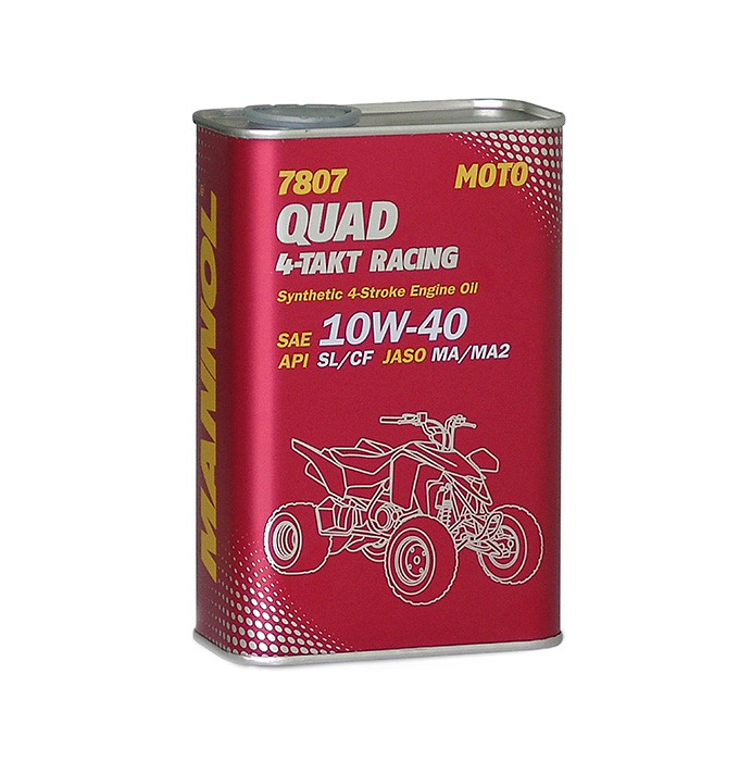 MANNOL 7807 Quad 4-Takt Racing 10W-40 Motorrad Motoröl 1l