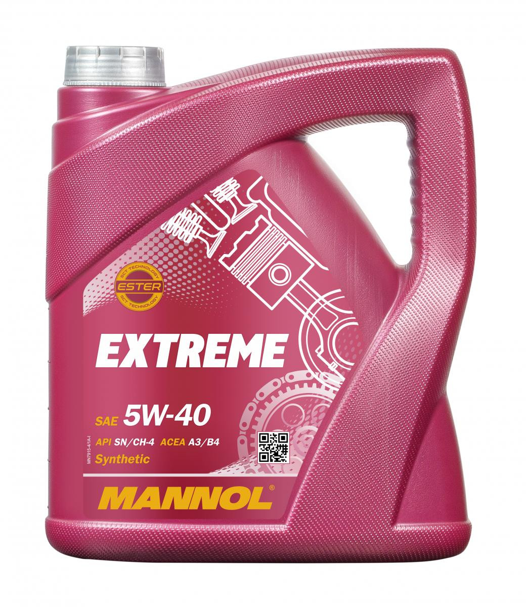 Mannol 7915 Extreme 5W-40 synthetisches Motoröl 4l Kanister