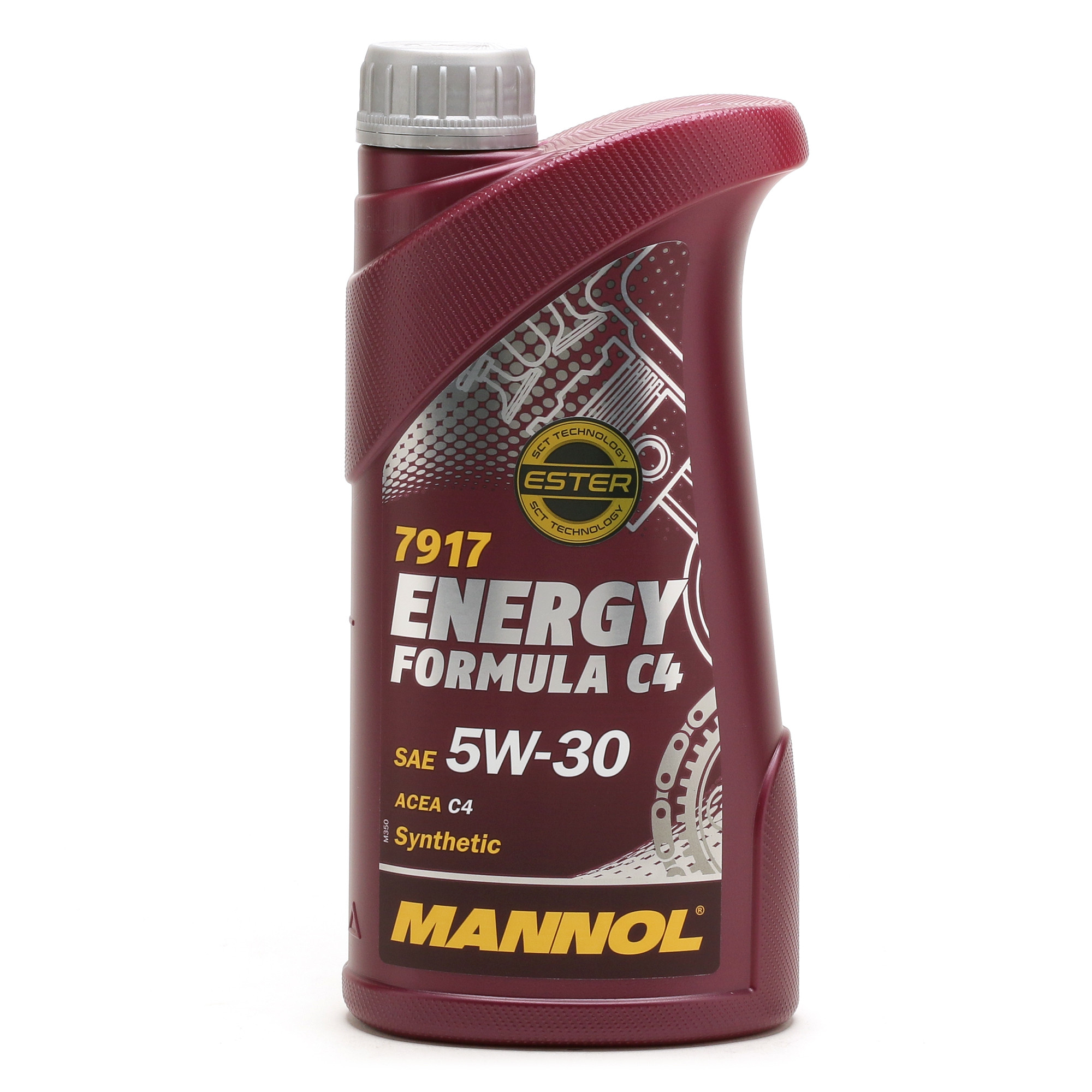 Mannol 7917 Energy Formula C4 5W-30 synthetisches Motoröl 1l Flasche