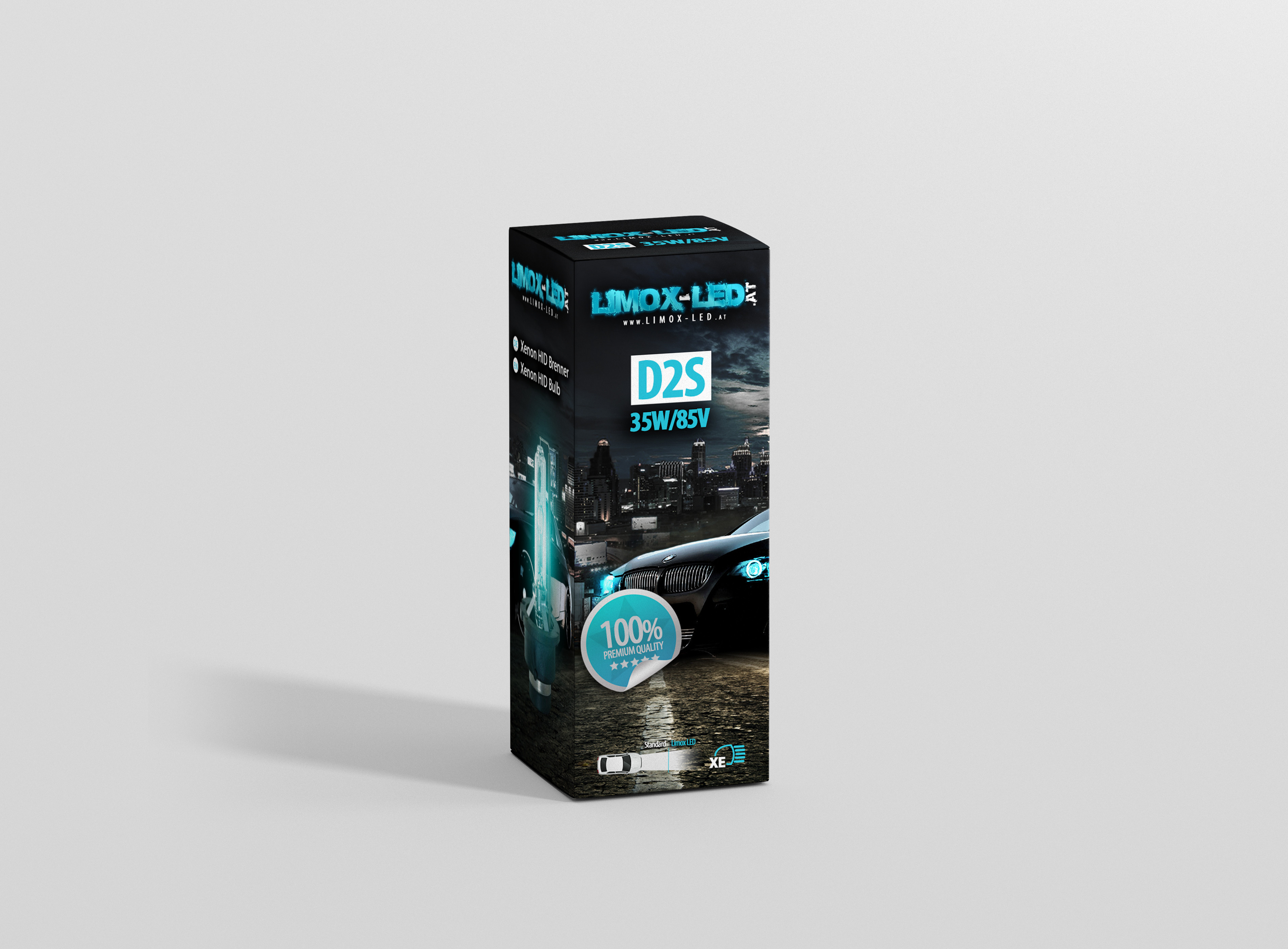 LIMOX LED Xenon Brenner Lampe D2S 6000 Kelvin
