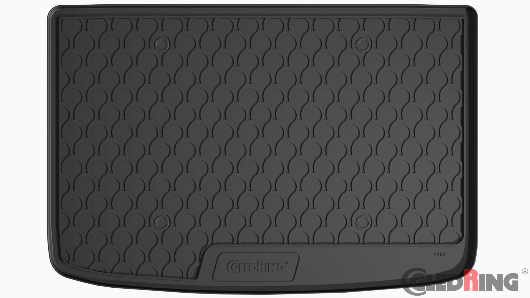 Original Gledring Premium Gummi Kofferraummatte - MERCEDES A-Classe W176 2012-2018