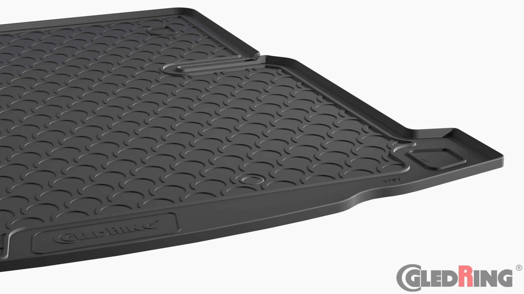 Original Gledring Premium Gummi Kofferraummatte - MERCEDES E Classe Saloon W213 2016->