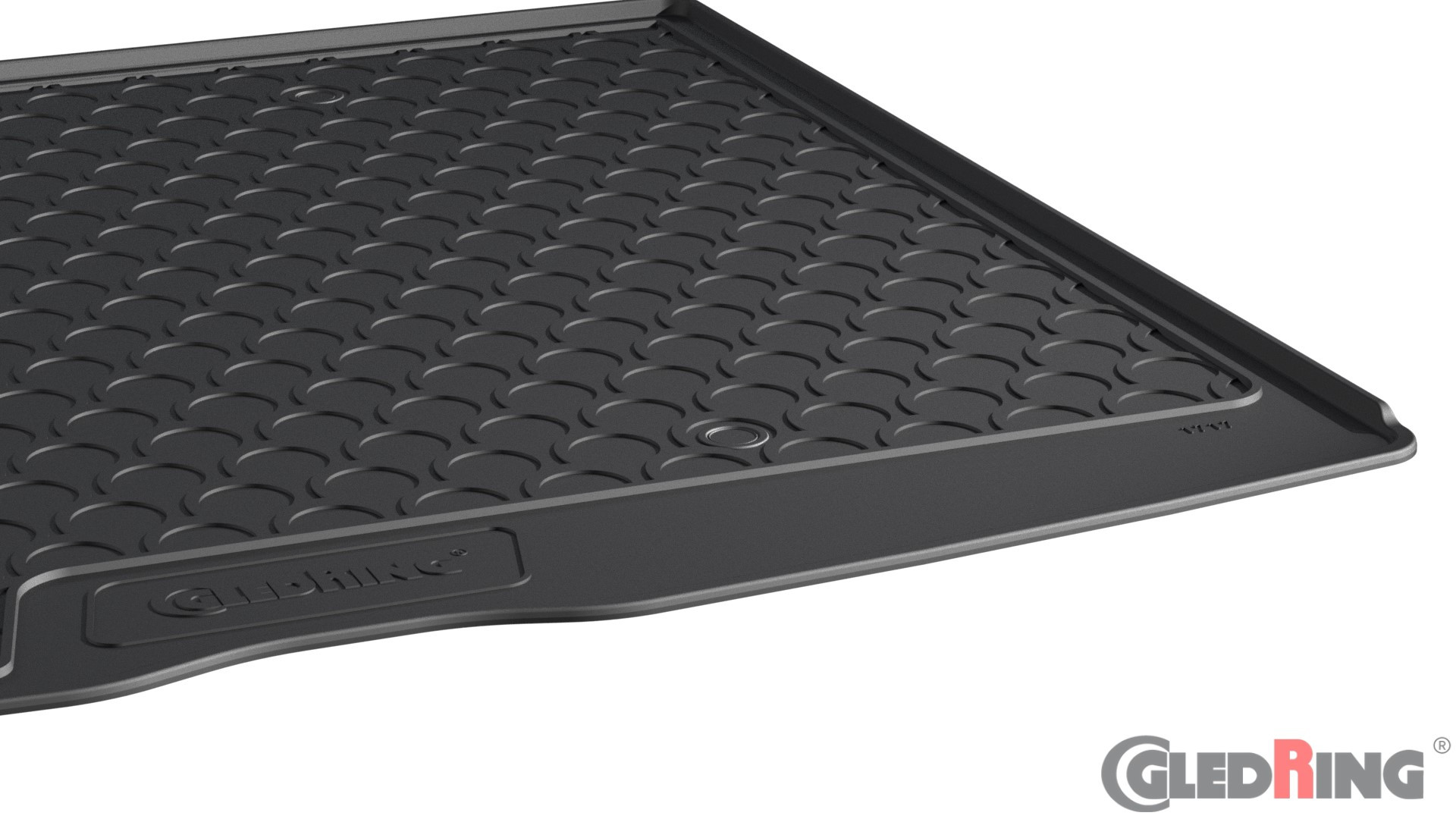 Original Gledring Premium Gummi Kofferraummatte - MERCEDES GLE W167 (5 Sitze) 02.2019->