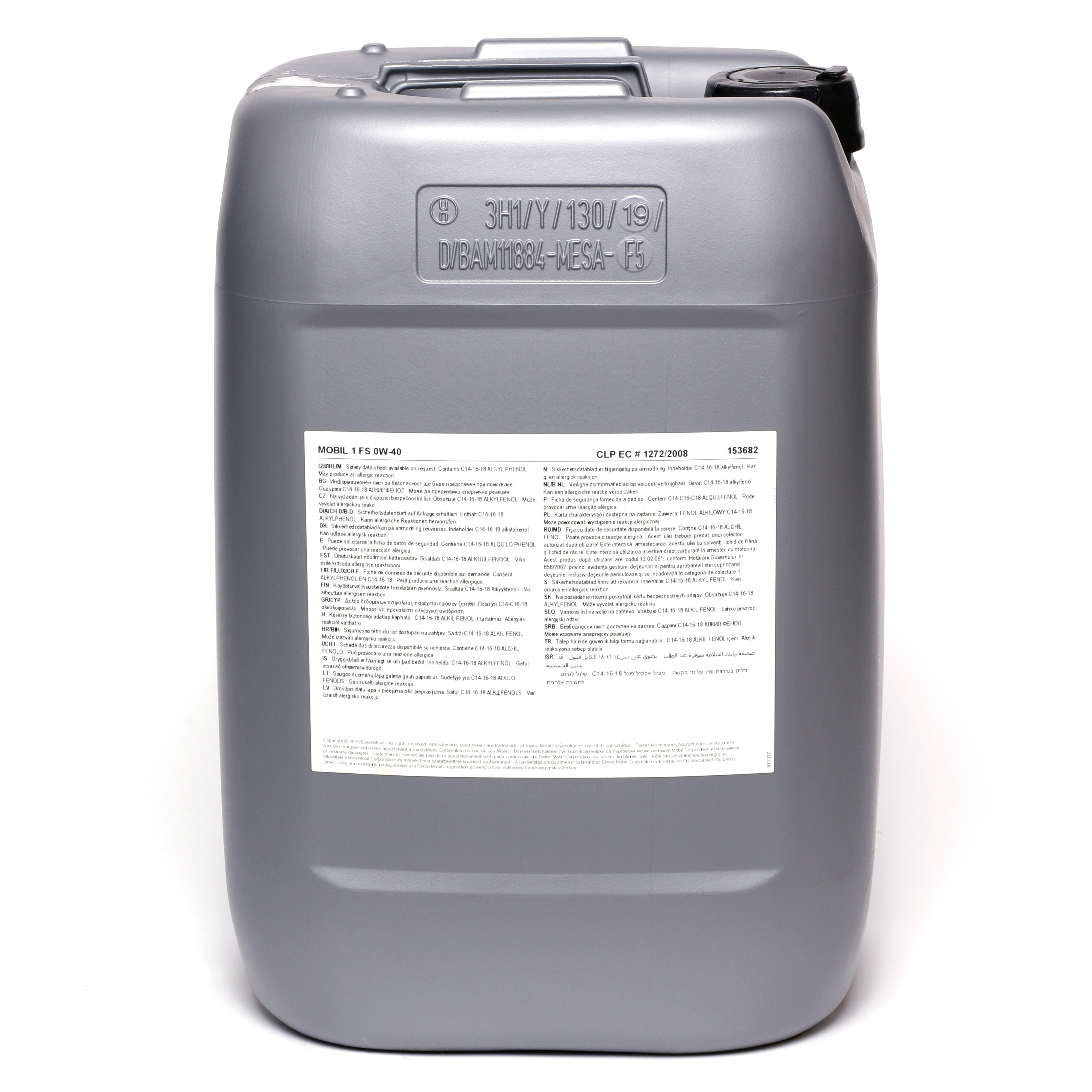 Mobil 1 FS 0W-40 Motoröl 20l Kanister (ehem. NEW LIFE)