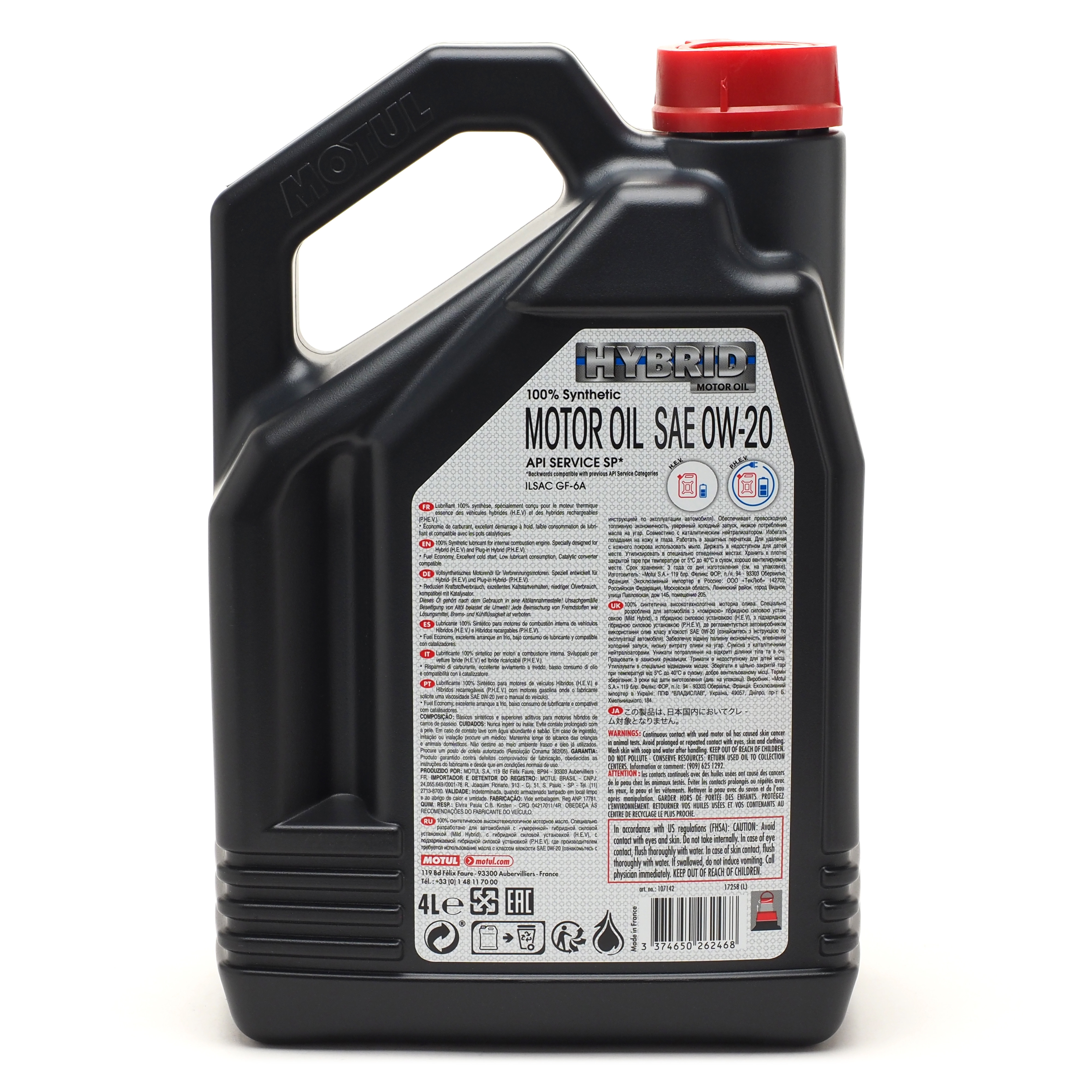 Motul Hybrid 0W-20 4l