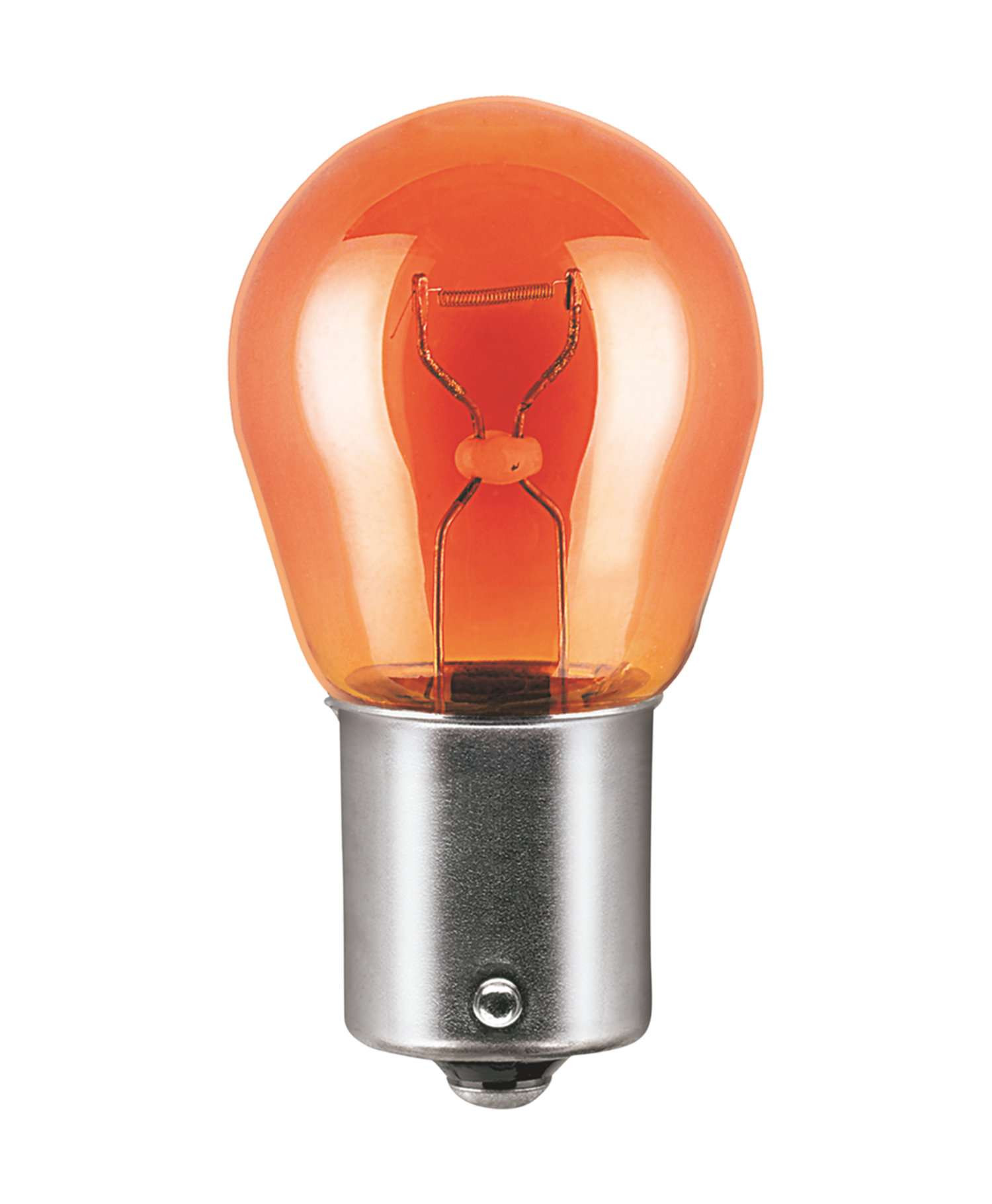 Osram Lampe mit Metallsockel Glühlampe PY21W BAU15s 12V 21W 1 Stück