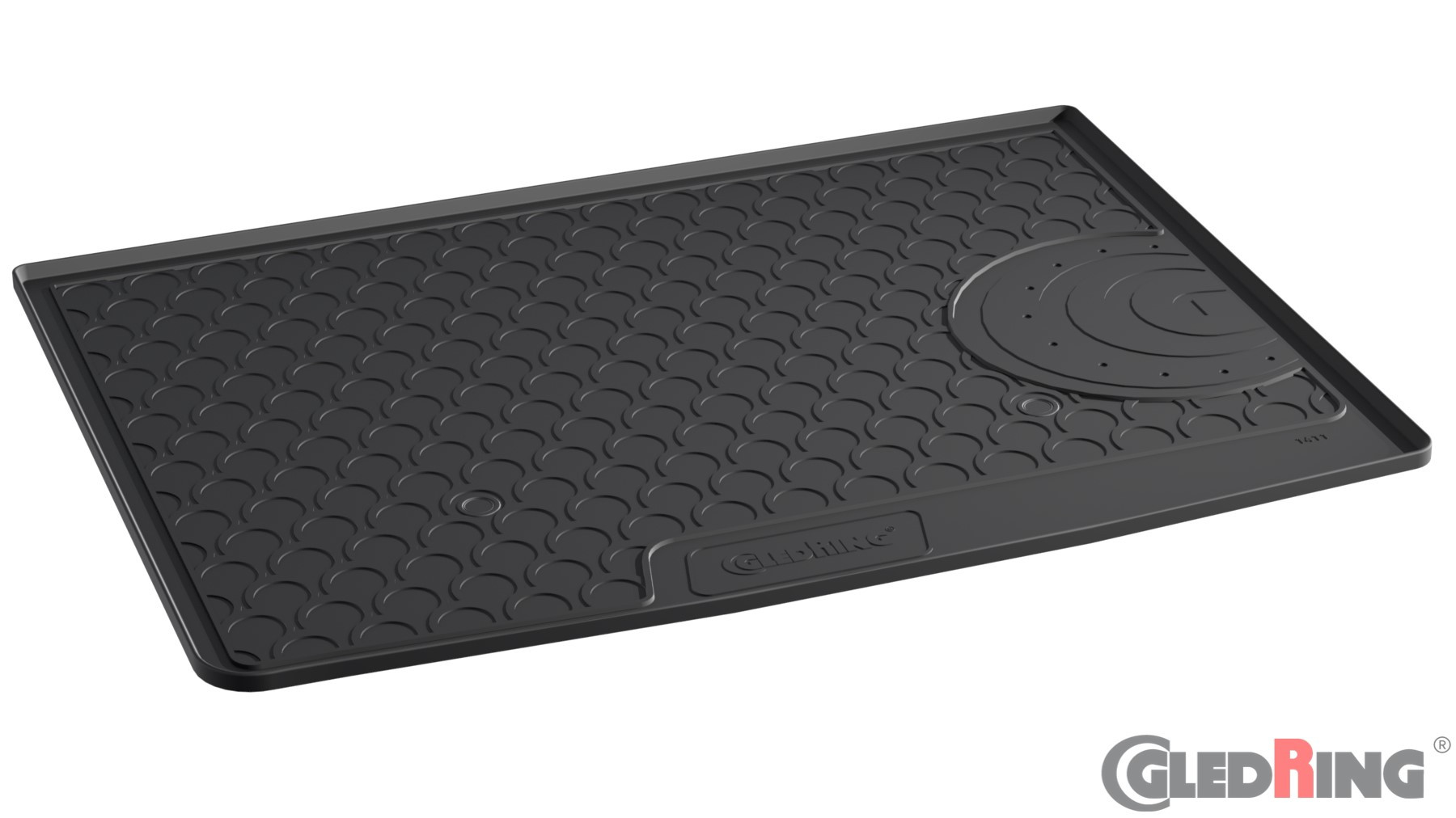 Original Gledring Premium Gummi Kofferraummatte - OPEL Astra K HB (Oberer Boden) 10.2015-10.2022