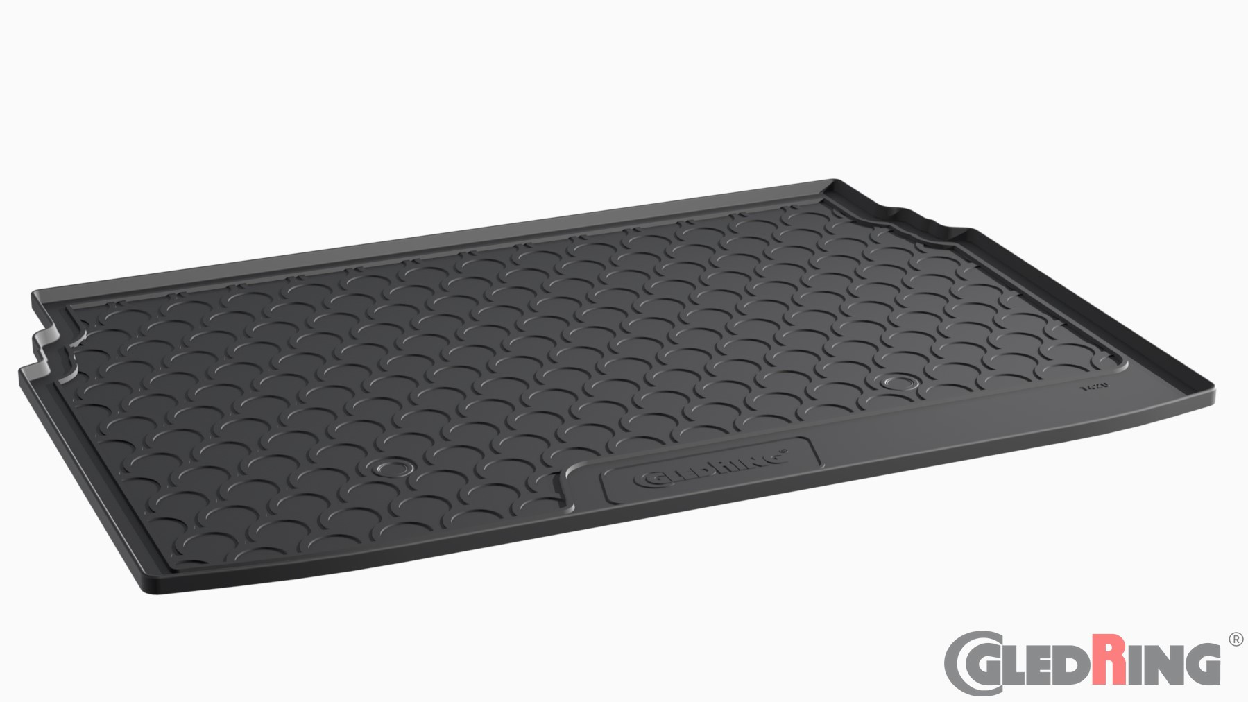 Original Gledring Premium Gummi Kofferraummatte - OPEL Crossland X (Oberer Boden) 2017->