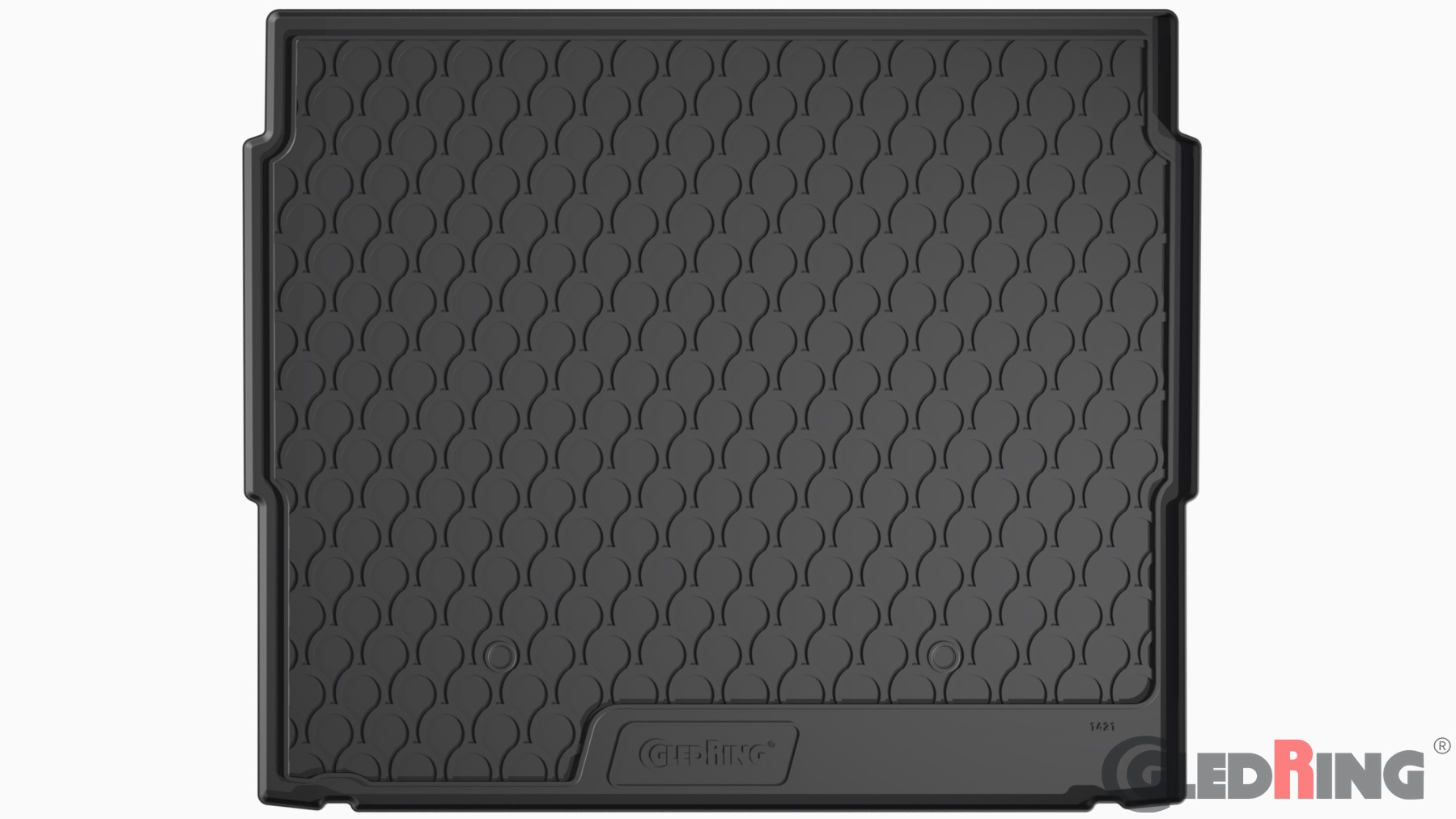 Original Gledring Premium Gummi Kofferraummatte - OPEL Grandland X (Oberer variabler Boden) 2017-2024