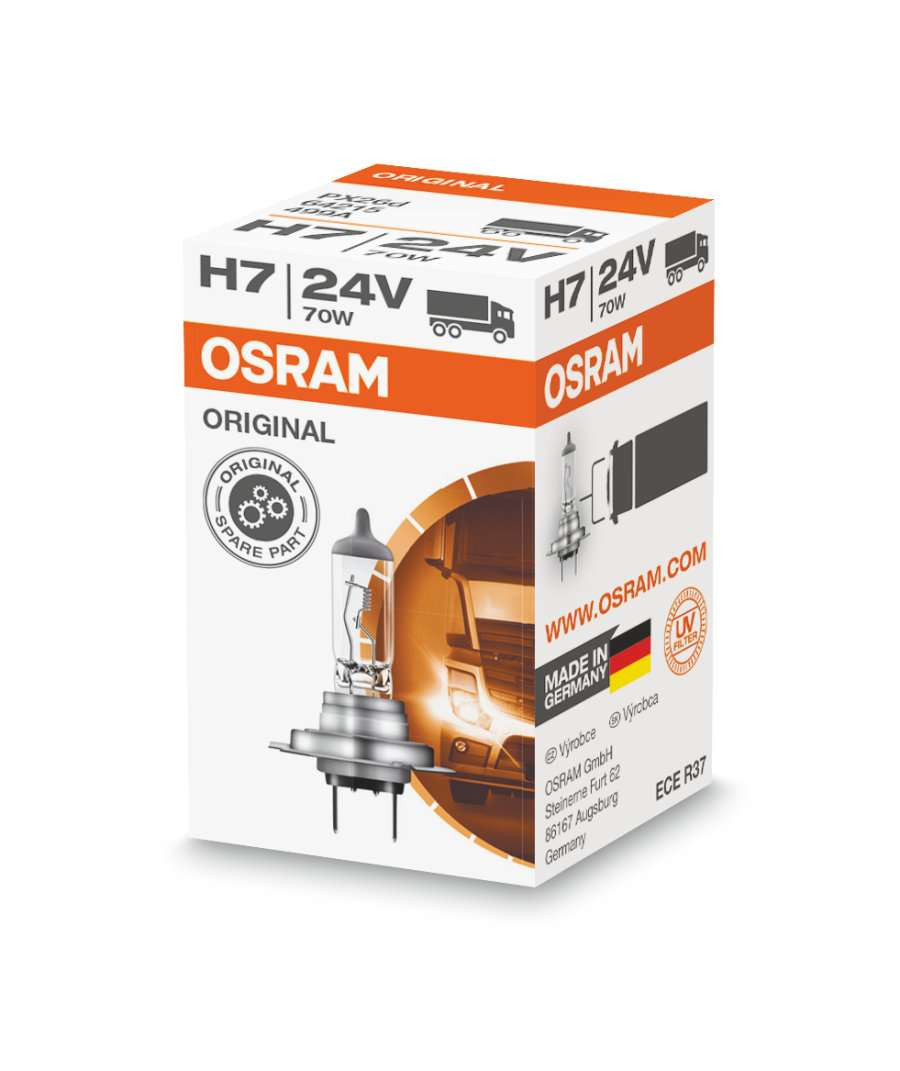 Osram Original Line Glühlampe H7 PX26d 24V 70W 1 Stück