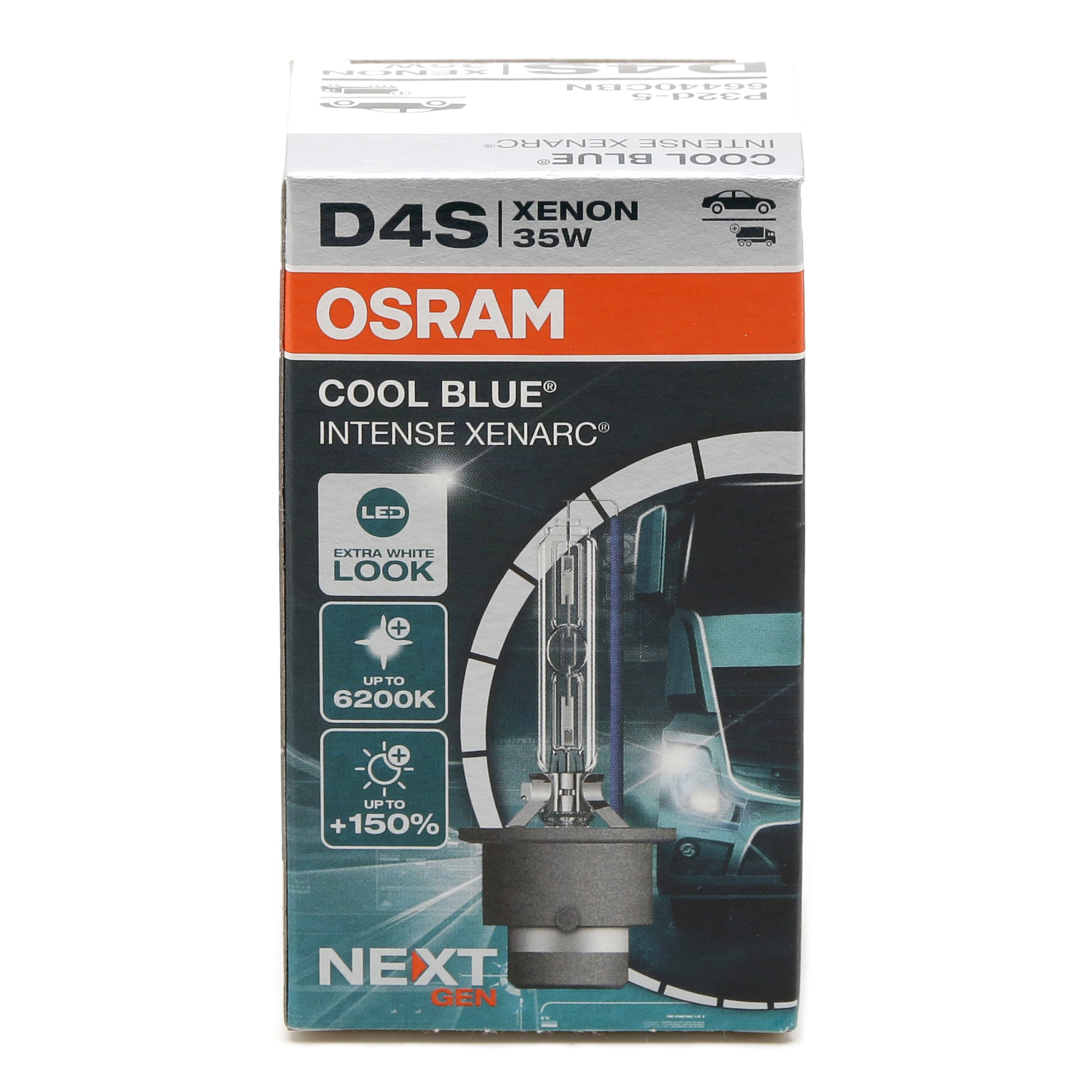 Osram Xenarc® Cool Blue Intense Next Gen D4S P32d-5 12V/24V 35W >6200K 1 Stück