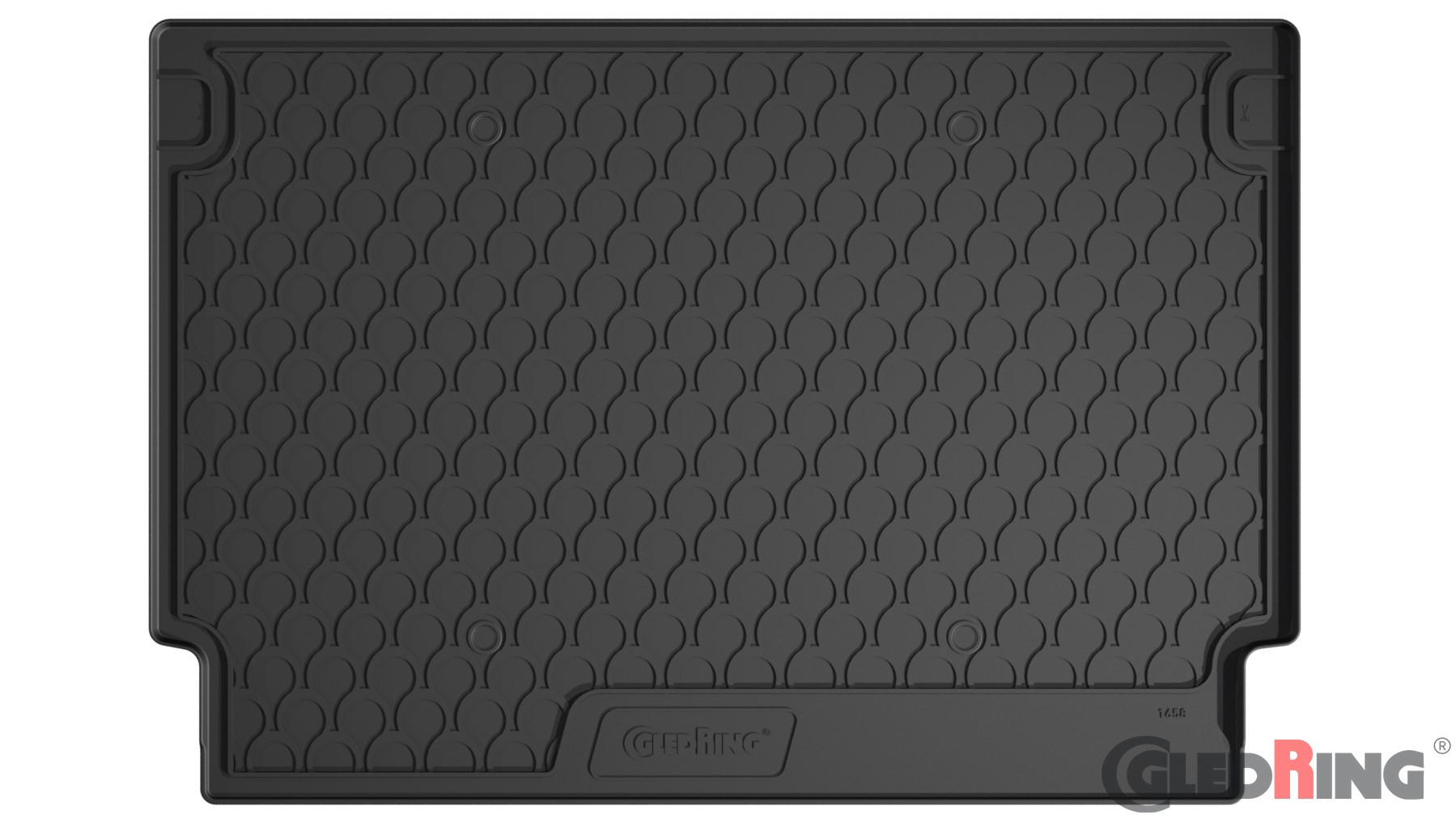 Original Gledring Premium Gummi Kofferraummatte - PEUGEOT 5008 (5&7 Sitze) 2009-2017