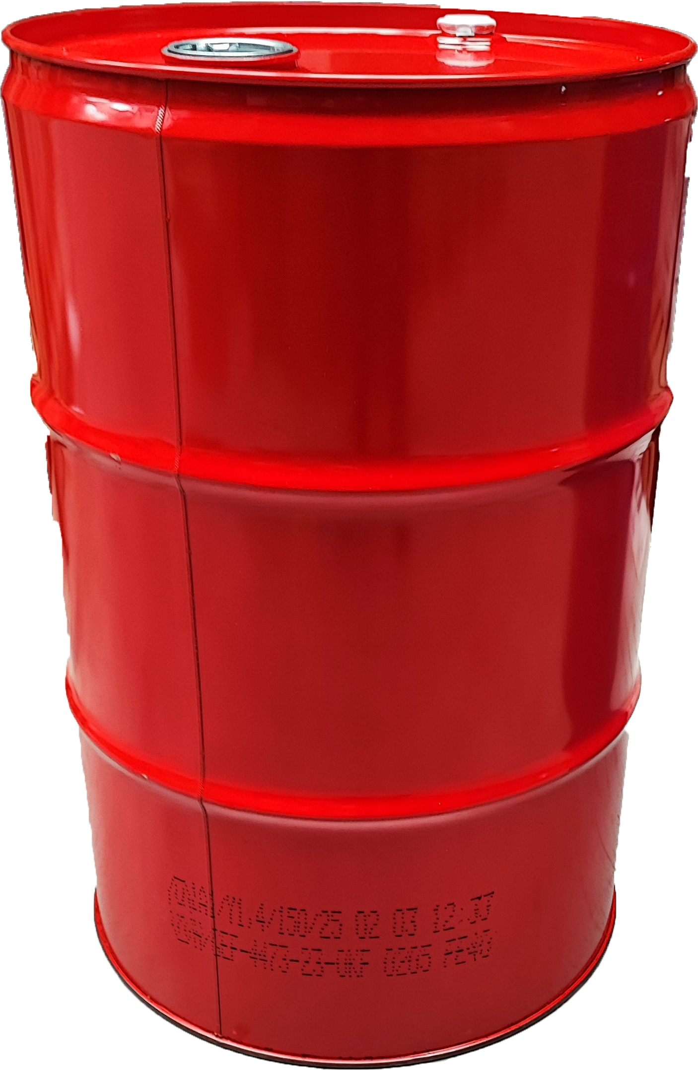 Leeres 60l Liter Blechfass Stahlfass Leergebinde Tonne Fass NEU und Unbenutzt in Farbe ROT