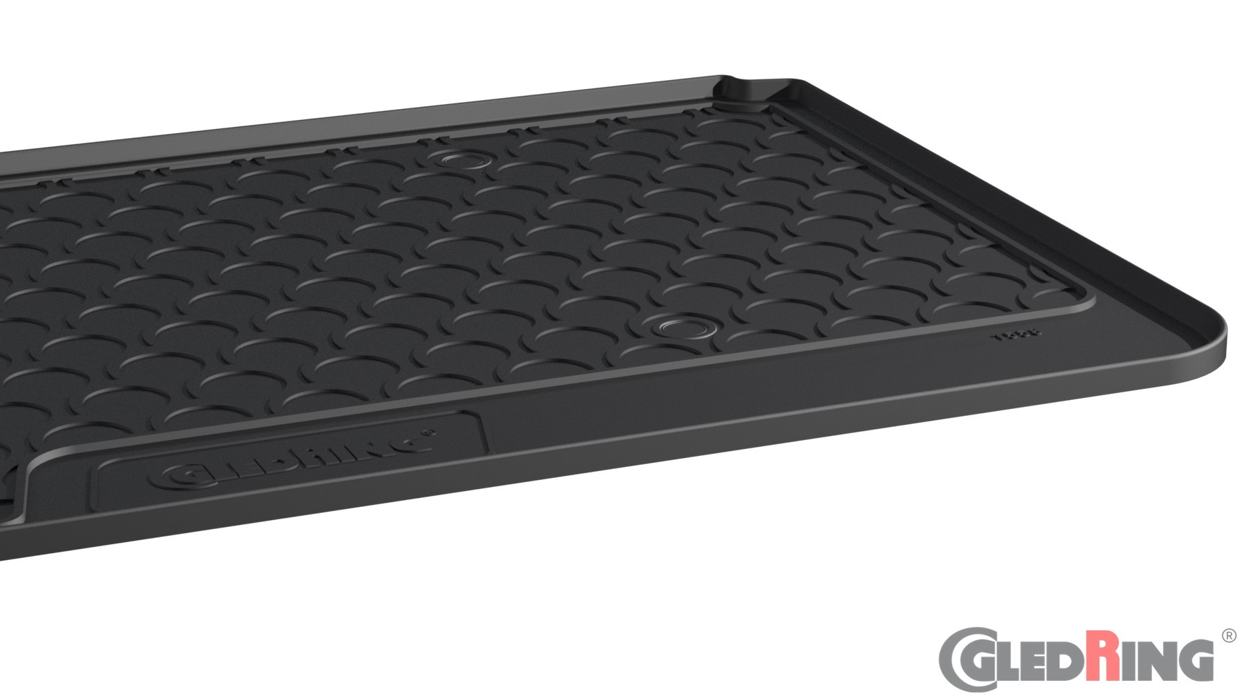 Original Gledring Premium Gummi Kofferraummatte - RENAULT Captur (Oberer Boden) 2013-2020