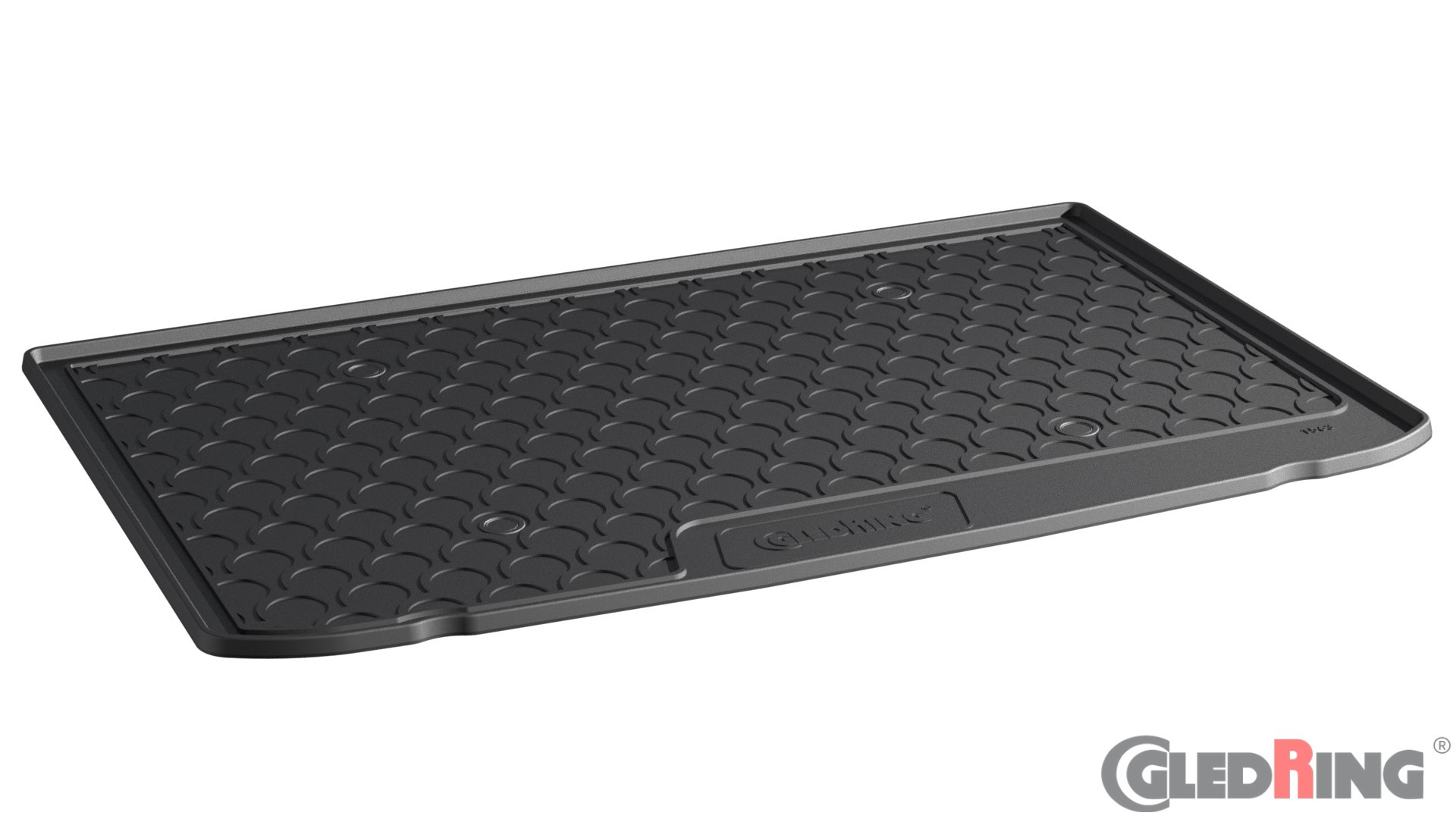 Original Gledring Premium Gummi Kofferraummatte - RENAULT Captur SUV (Oberer variabler Boden) 2020->