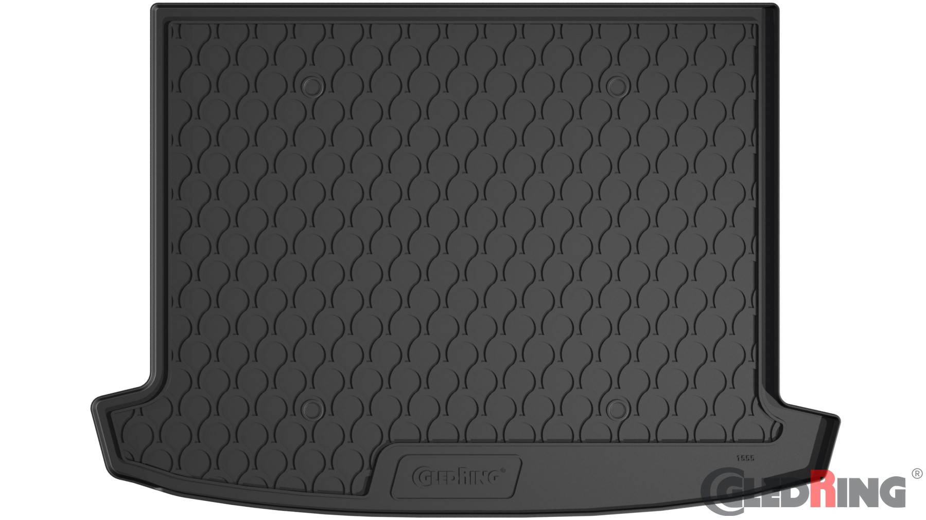 Original Gledring Premium Gummi Kofferraummatte - RENAULT Clio IV Grandtour (Oberer Boden) 2013->
