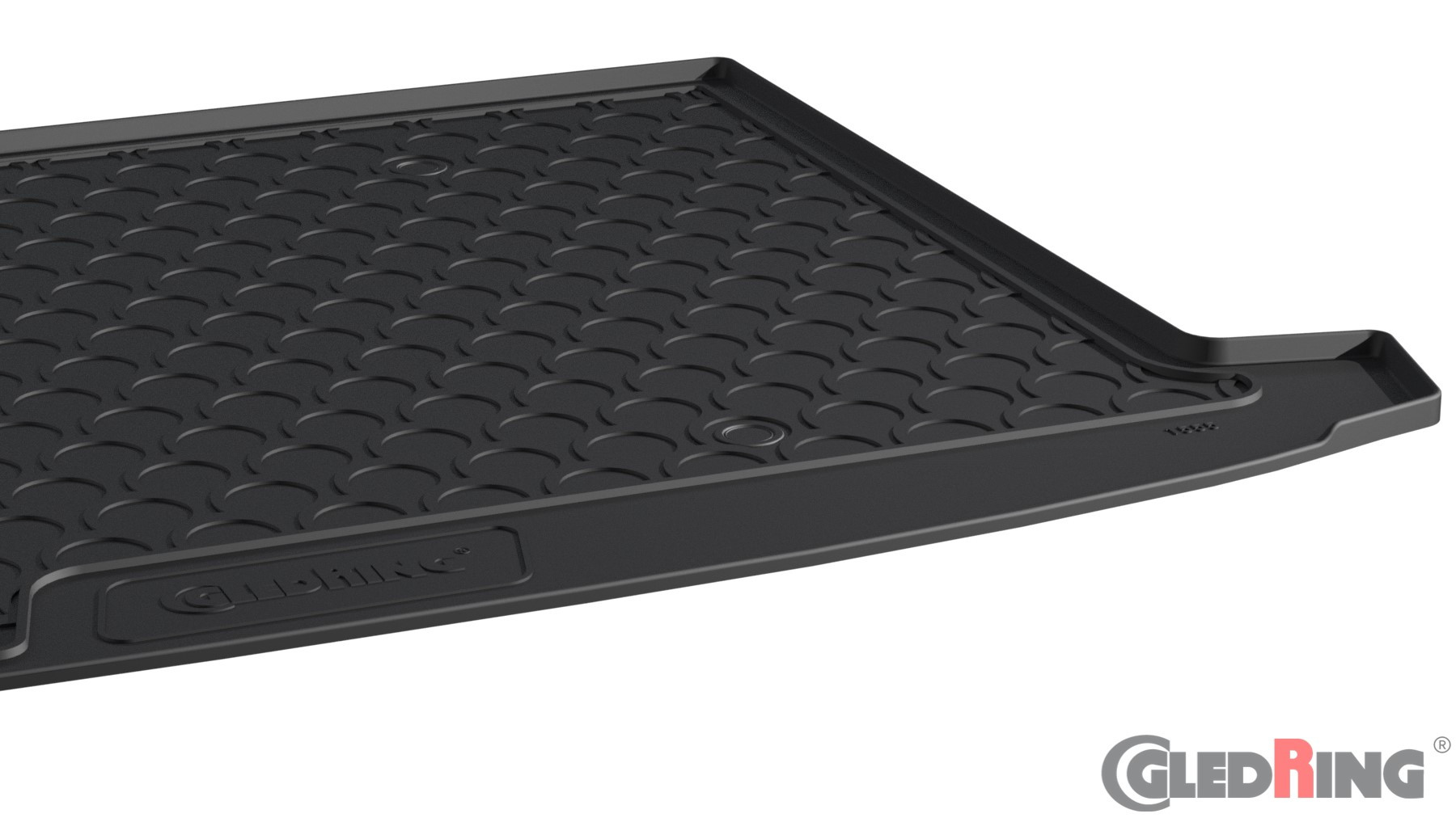 Original Gledring Premium Gummi Kofferraummatte - RENAULT Clio IV Grandtour (Oberer Boden) 2013->