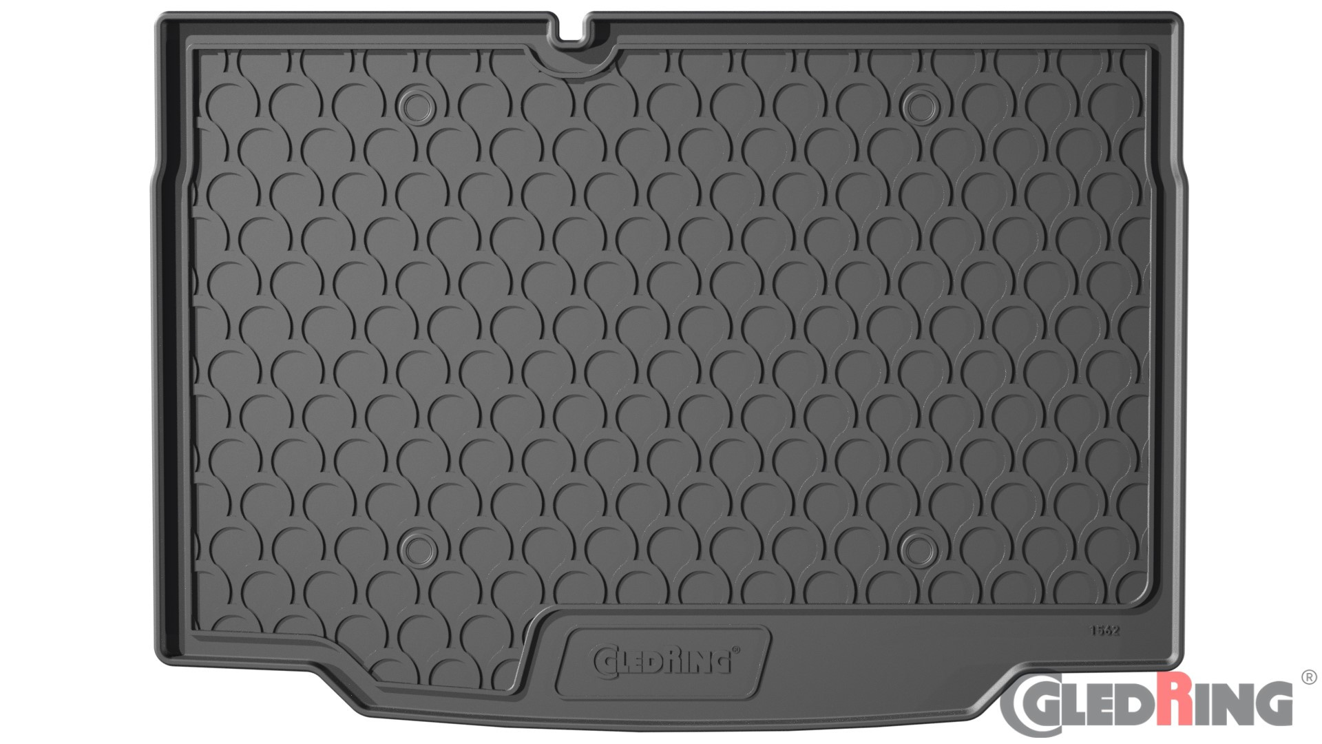 Original Gledring Premium Gummi Kofferraummatte - RENAULT Clio V (5-türig) 2019->
