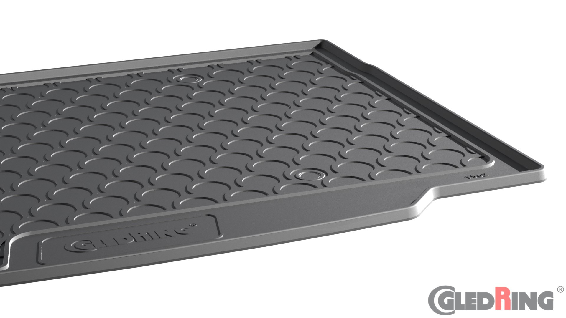 Original Gledring Premium Gummi Kofferraummatte - RENAULT Clio V (5-türig) 2019->