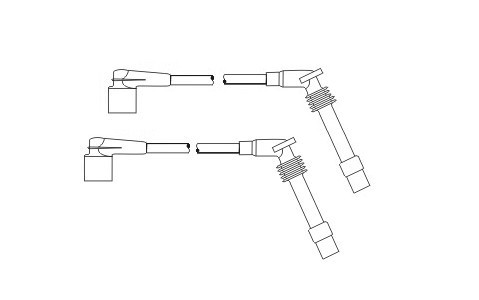 SCT Zündkabelsatz PS61255