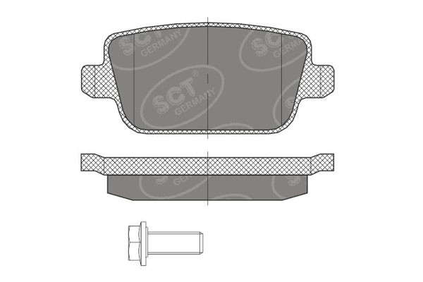 SCT Bremsbeläge SP476PR
