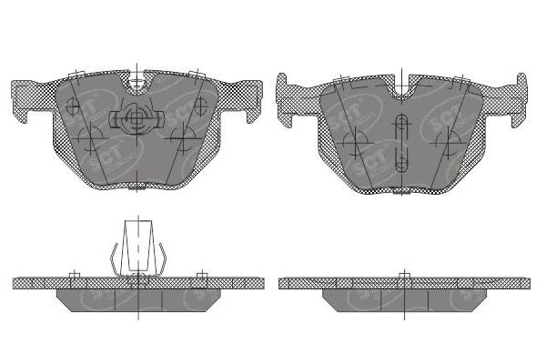 SCT Bremsbeläge SP637PR