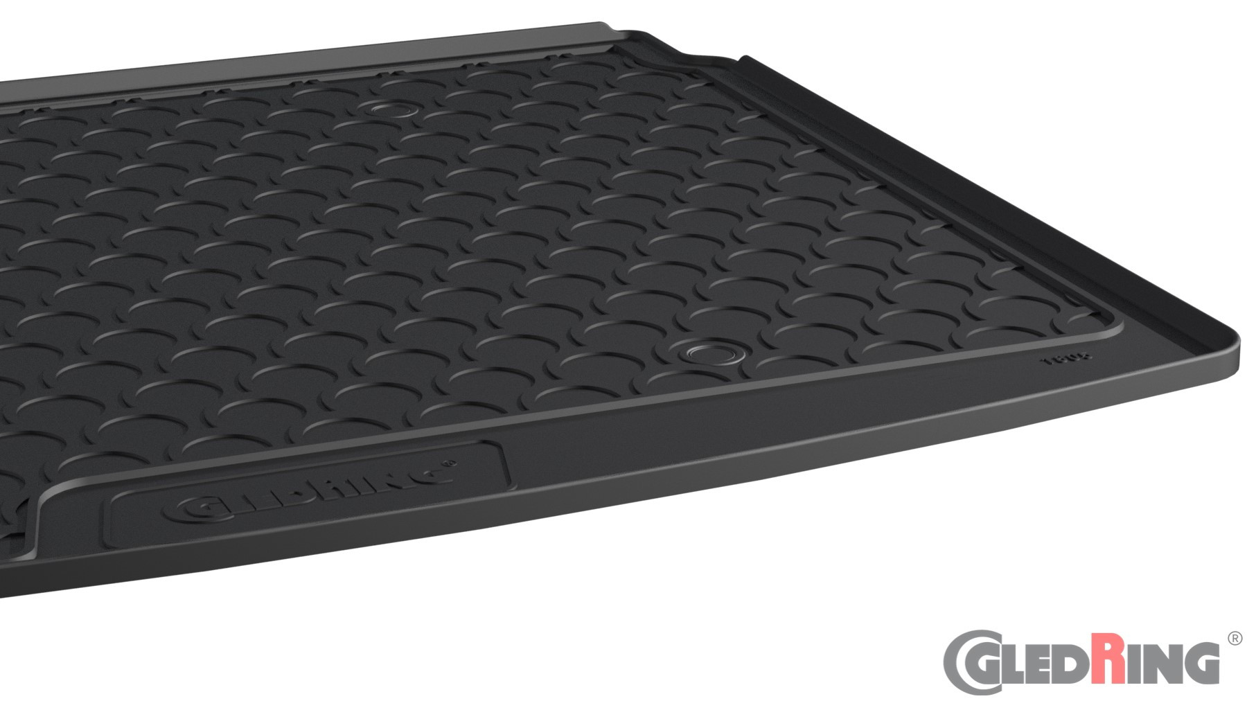 Original Gledring Premium Gummi Kofferraummatte - SEAT Ateca (Oben variabler Boden) 05.2016->