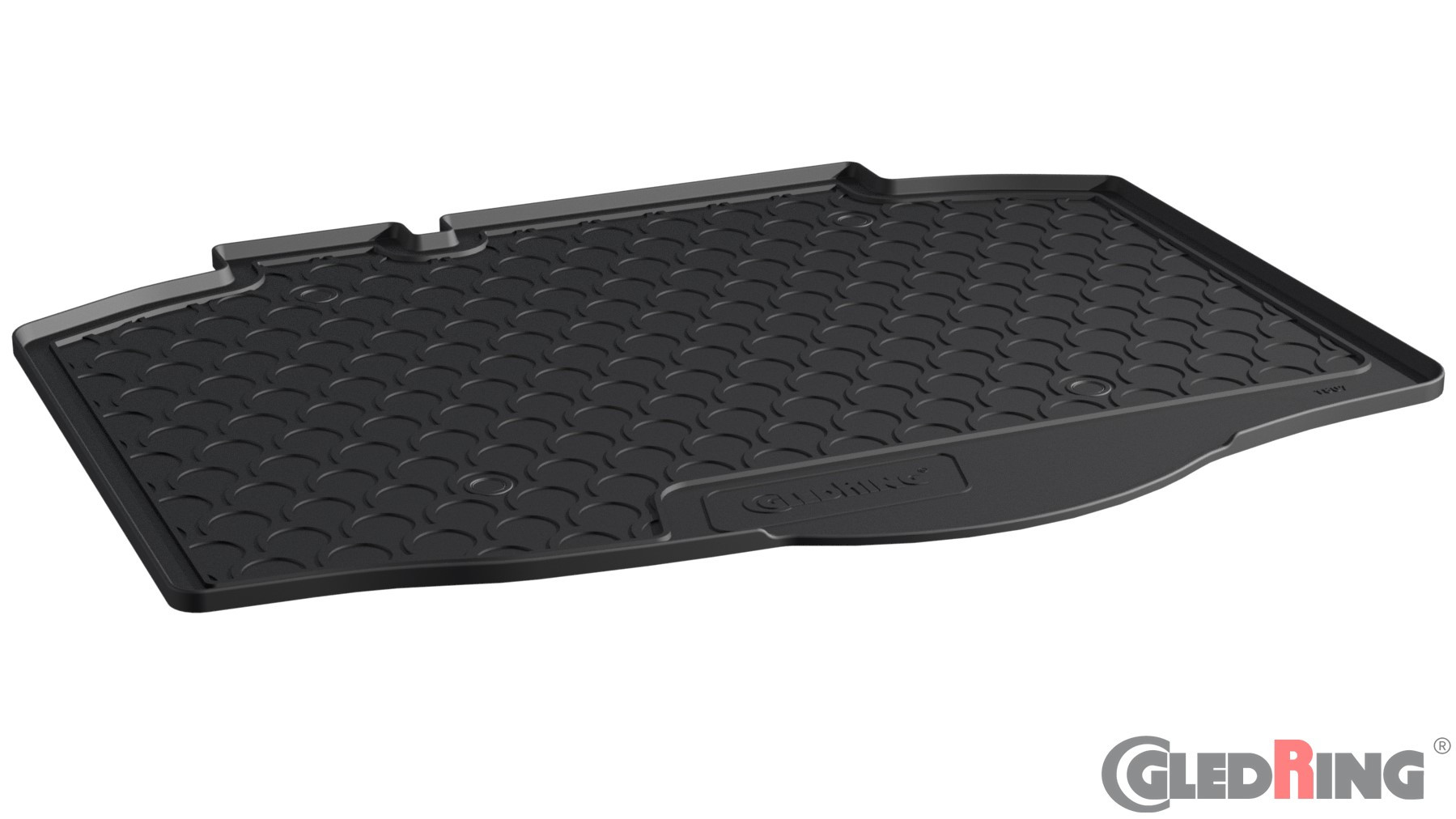 Original Gledring Premium Gummi Kofferraummatte - SEAT Ibiza HB (5-türig/ unterer Boden) 2017->