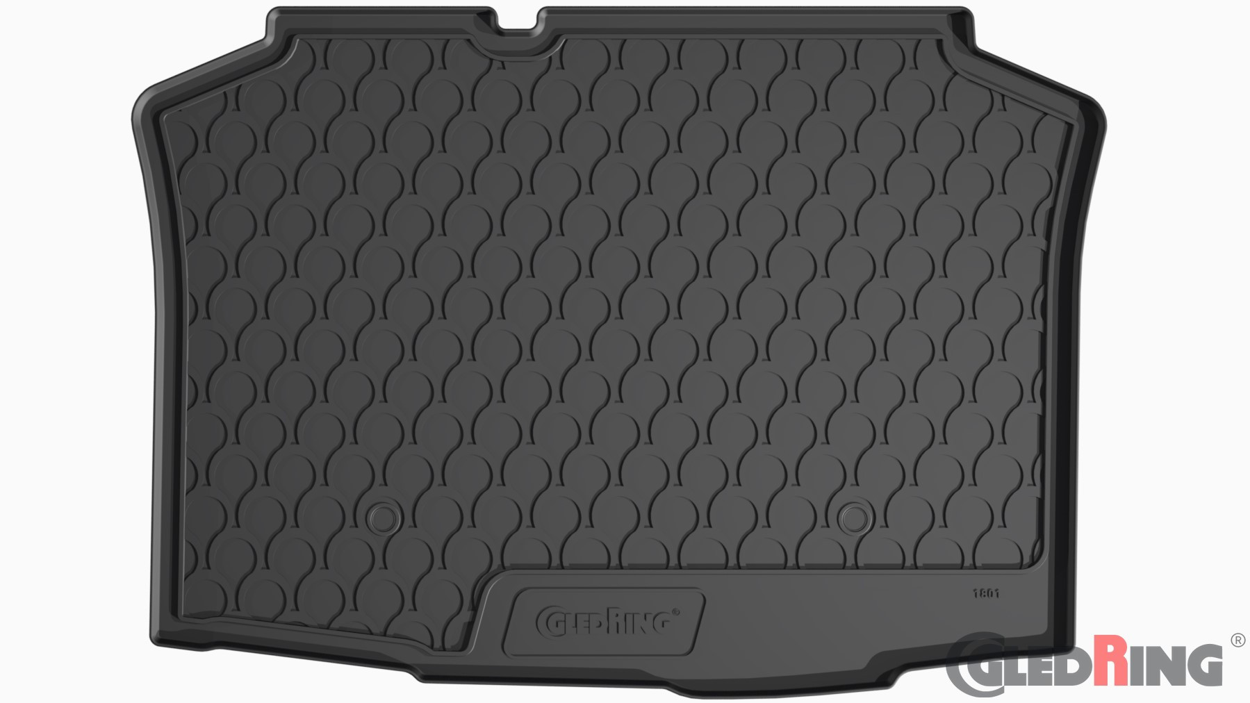 Original Gledring Premium Gummi Kofferraummatte - SEAT Ibiza (5-türig) 2008-2017