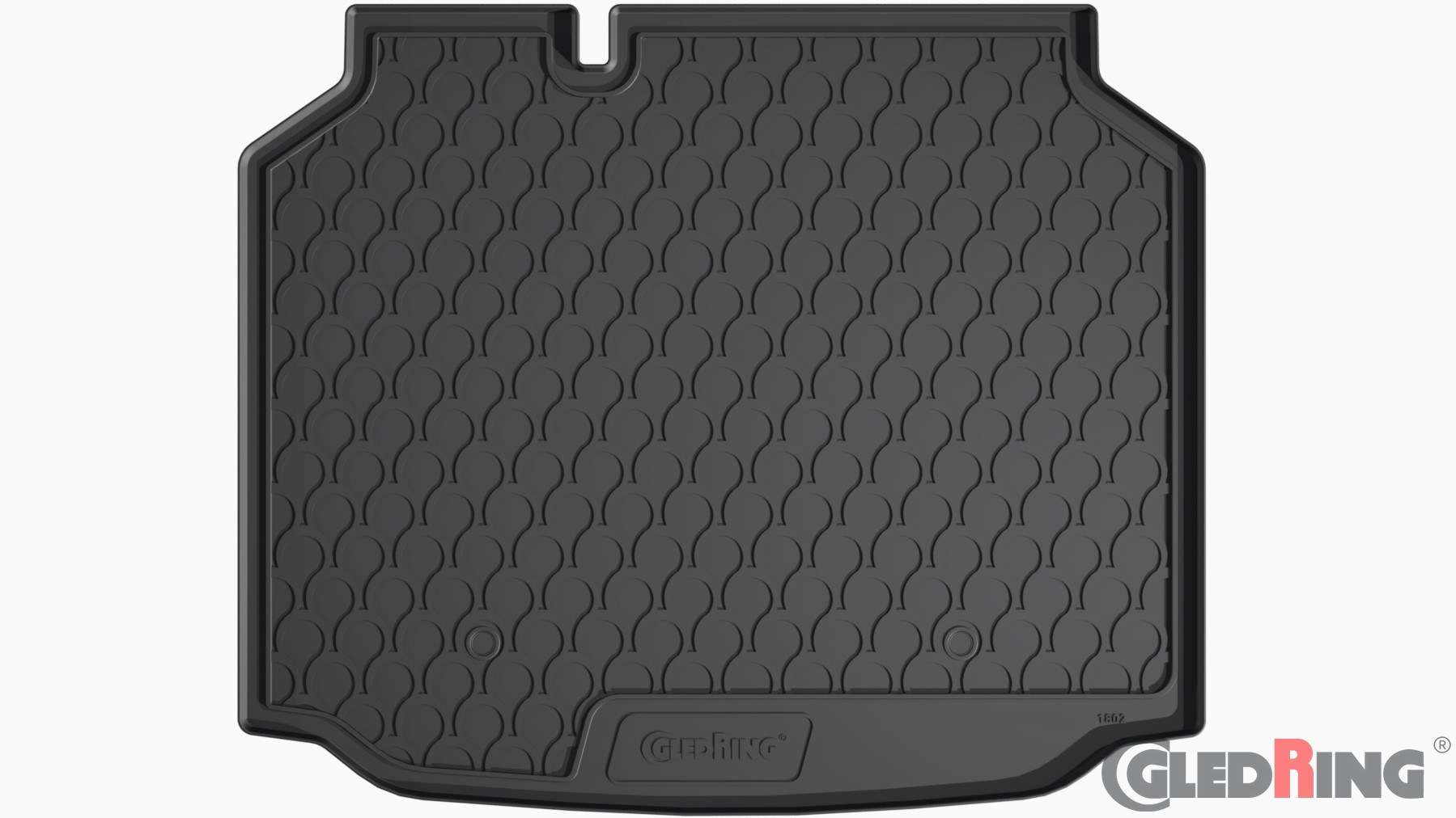 Original Gledring Premium Gummi Kofferraummatte - SEAT Leon 5F HB (5-türig) 2013-2020