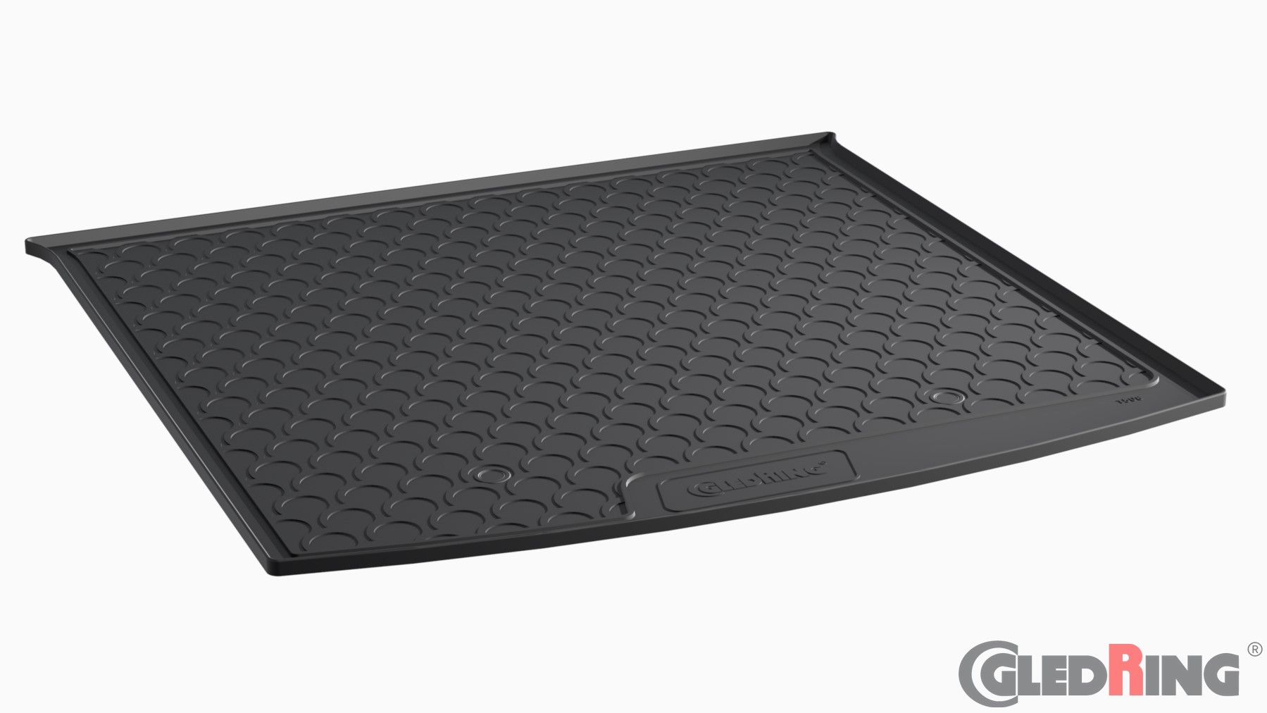 Original Gledring Premium Gummi Kofferraummatte - SKODA Kodiaq 5 Sitzer (Oberer variabler Boden) 03.2017-2024