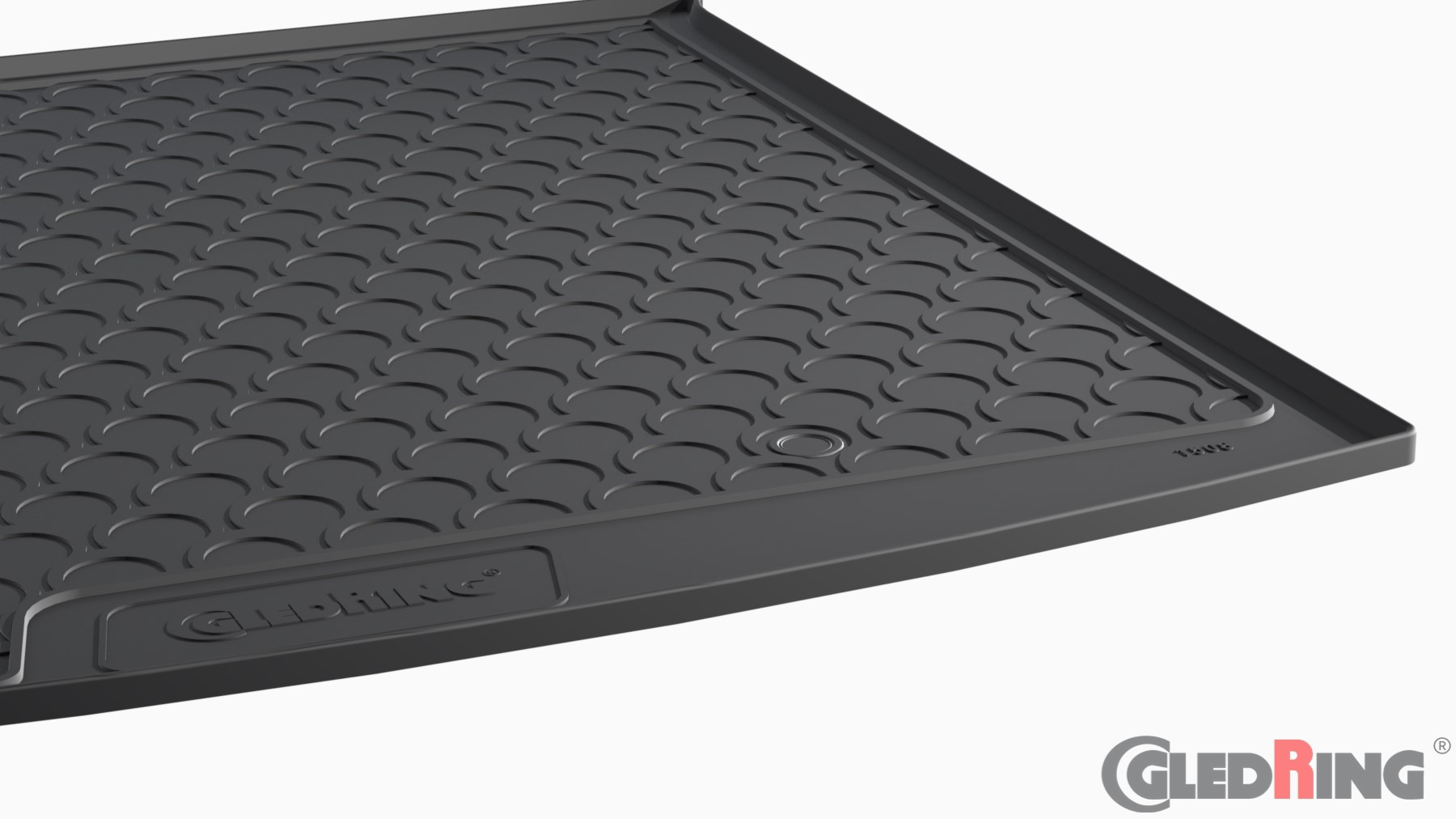 Original Gledring Premium Gummi Kofferraummatte - SKODA Kodiaq 5 Sitzer (Oberer variabler Boden) 03.2017-2024