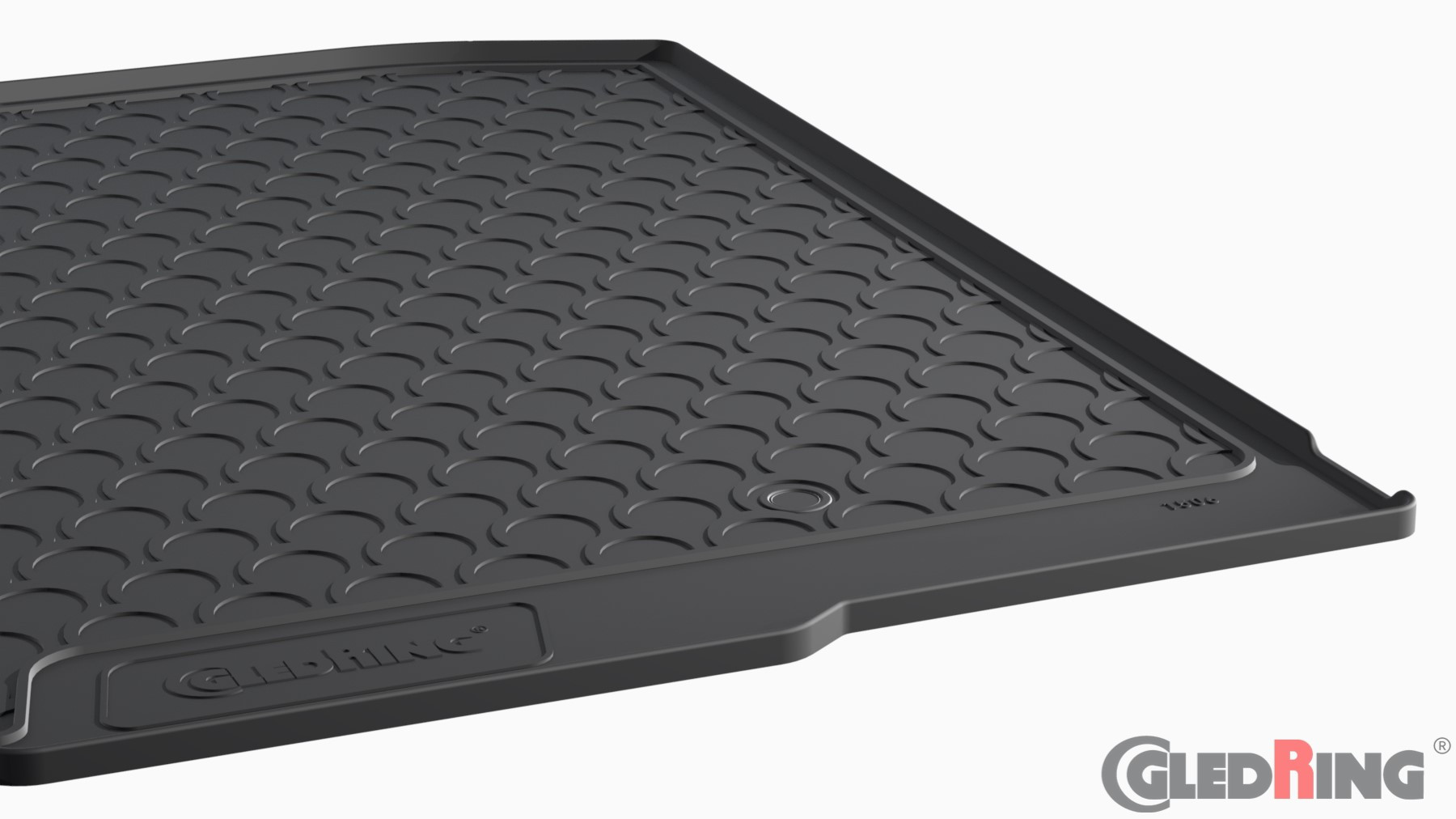 Original Gledring Premium Gummi Kofferraummatte - SKODA Oktavia Kombi 5E (Tiefer Boden) 2013-> modif.2017-2020