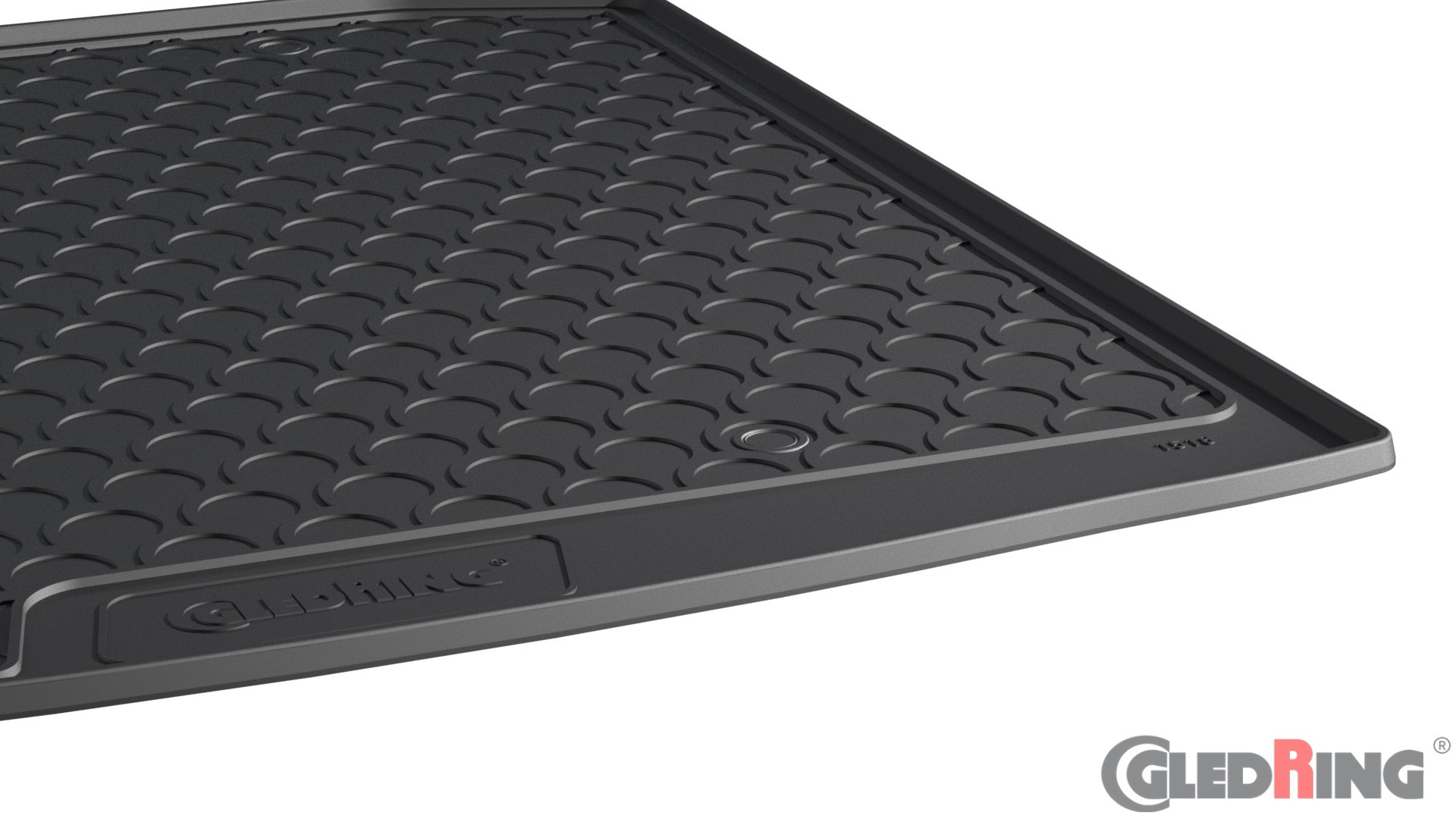 Original Gledring Premium Gummi Kofferraummatte - SKODA Oktavia Kombi (Tiefer Boden) 2020->