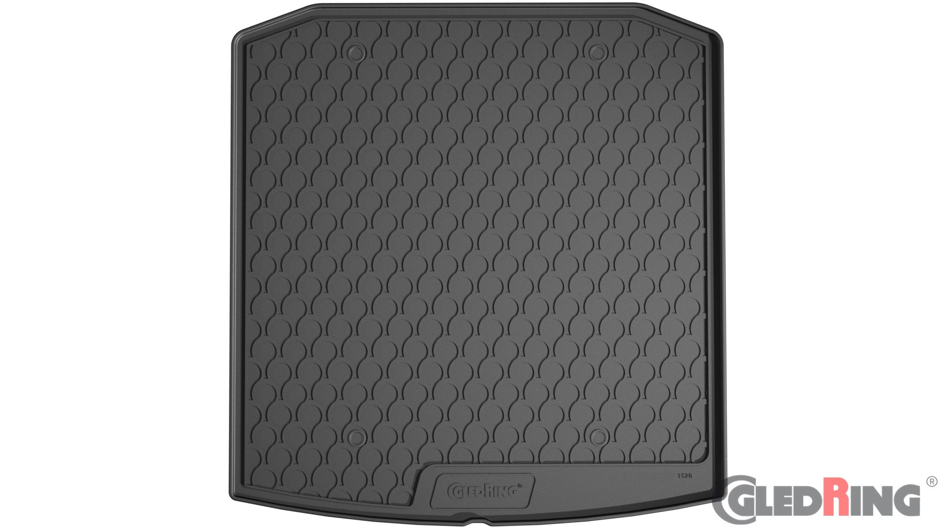 Original Gledring Premium Gummi Kofferraummatte - SKODA Oktavia Lim. Liftback (Tiefer Boden) 2020->