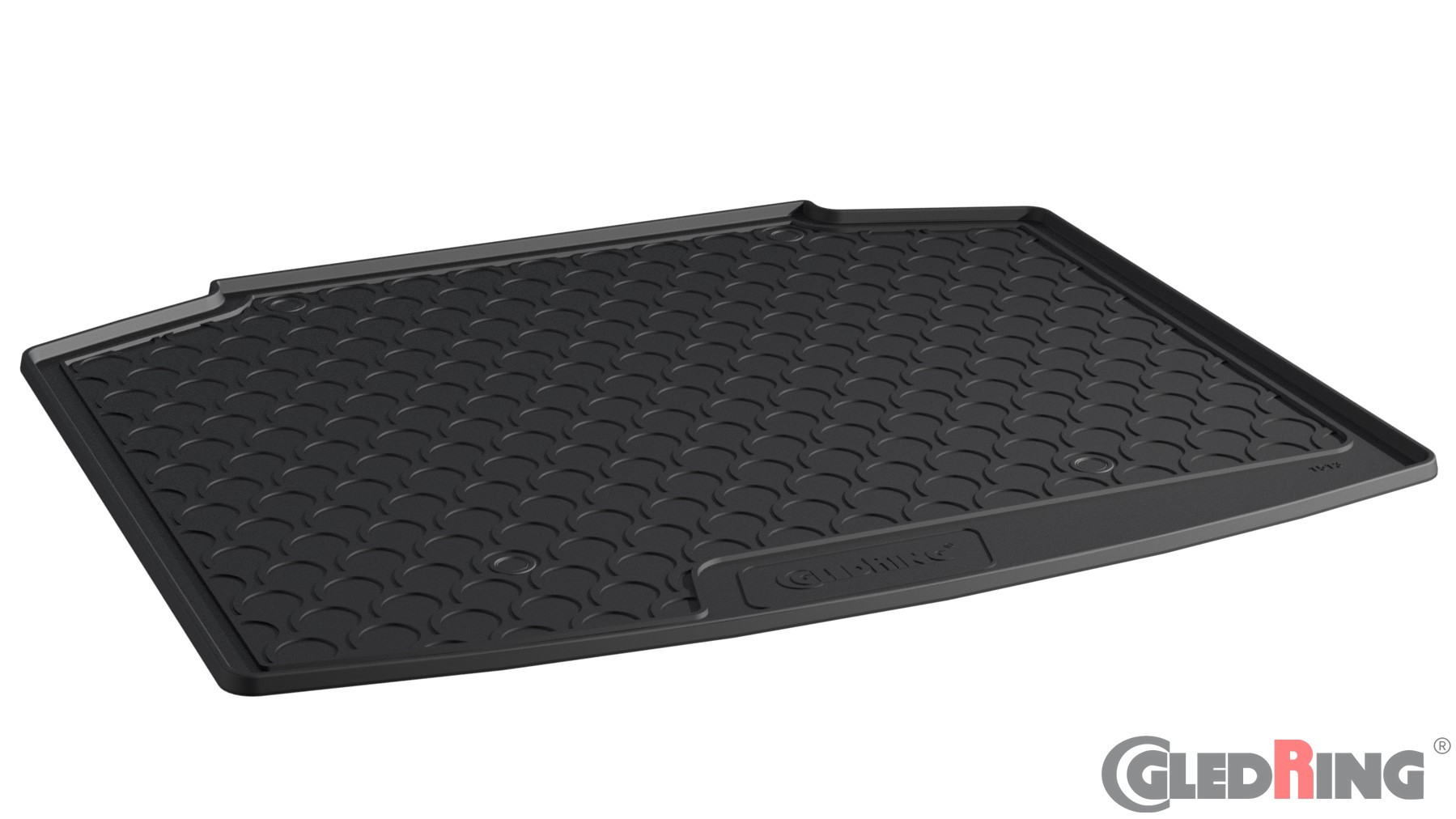 Original Gledring Premium Gummi Kofferraummatte - SKODA Scala (Unterer Boden / Nicht für variablen Boden) 2019->
