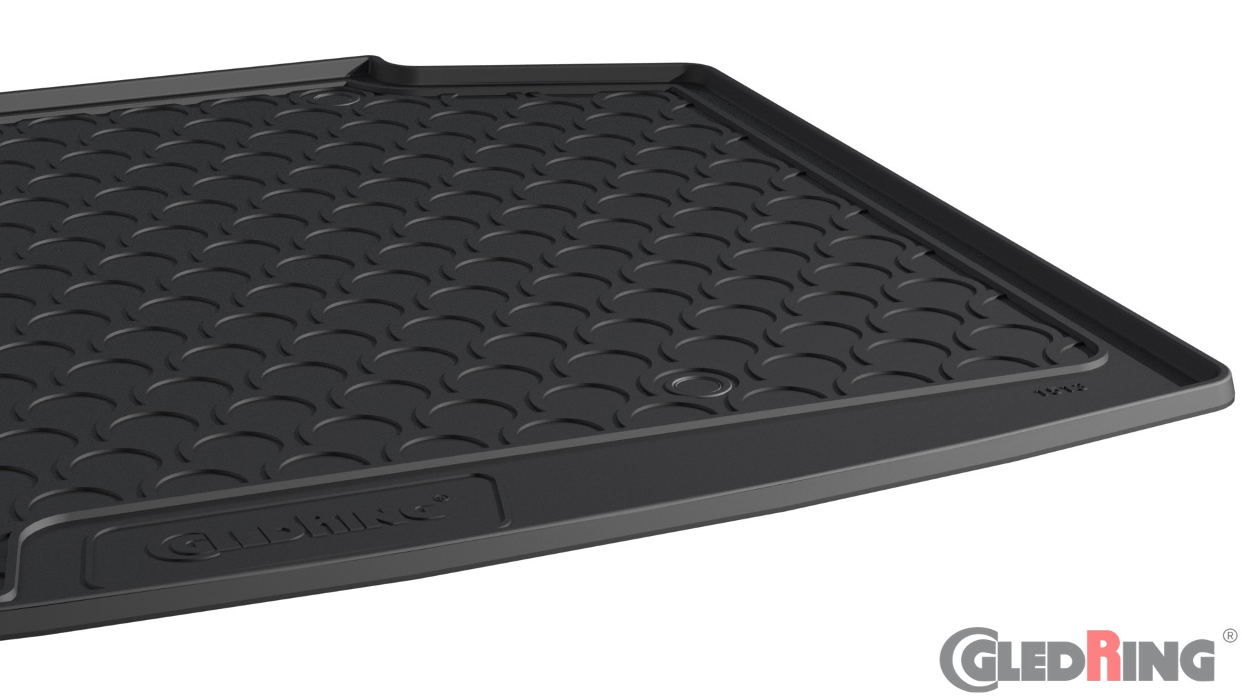 Original Gledring Premium Gummi Kofferraummatte - SKODA Scala (Unterer Boden / Nicht für variablen Boden) 2019->