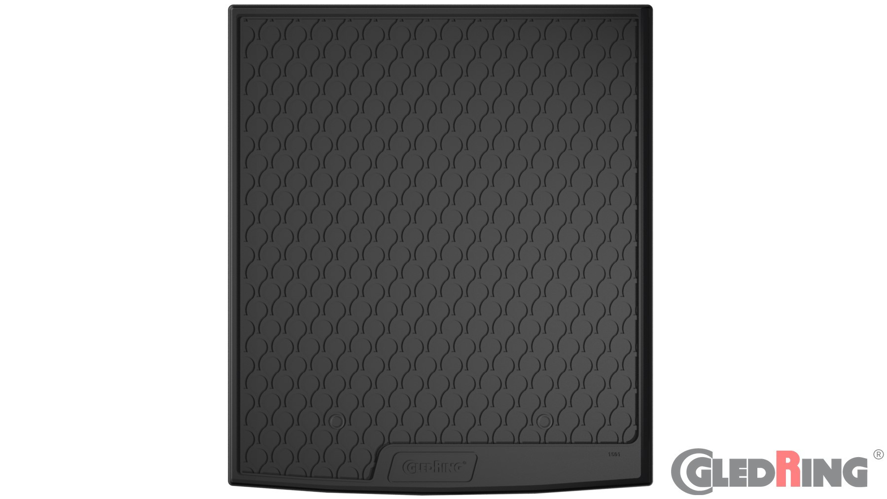 Original Gledring Premium Gummi Kofferraummatte - SKODA Superb Kombi B8 (Oberer variabler Boden) 2015-2023