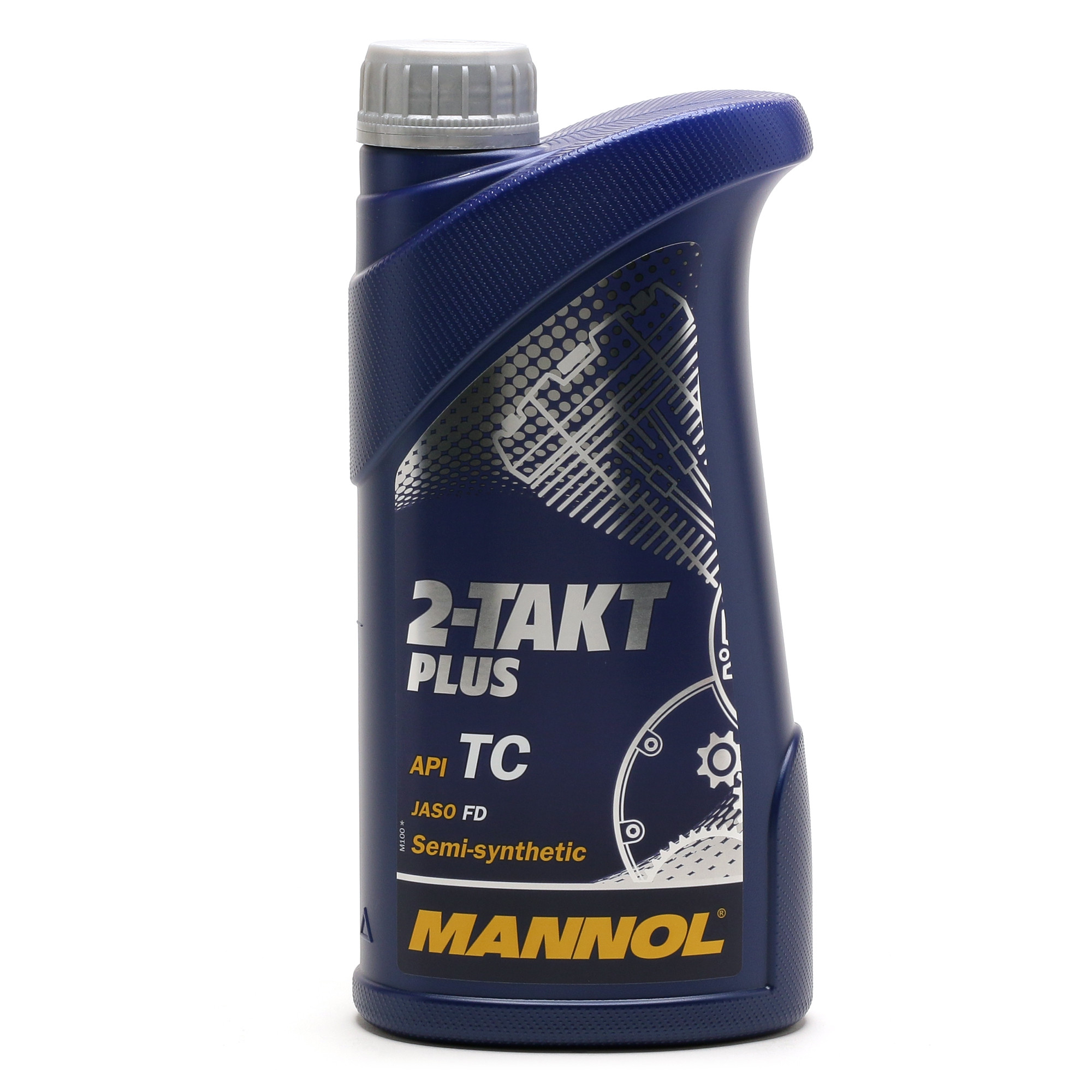 Mannol 7204 2-Takt Plus teilsynthetisches Motoröl 1l Flasche