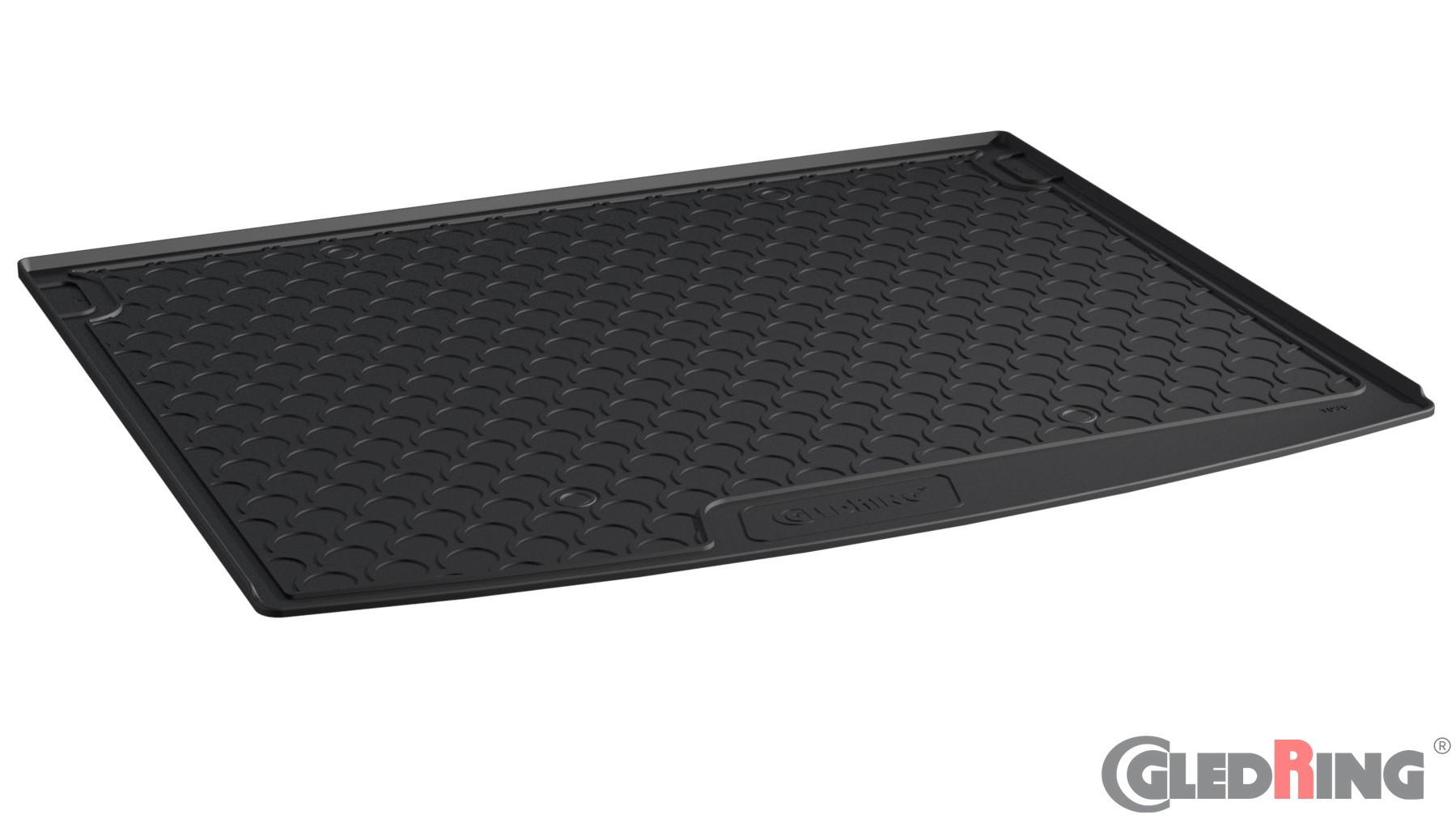 Original Gledring Premium Gummi Kofferraummatte - VOLKSWAGEN Caddy (Passagier) 2010/FL 2015-2020