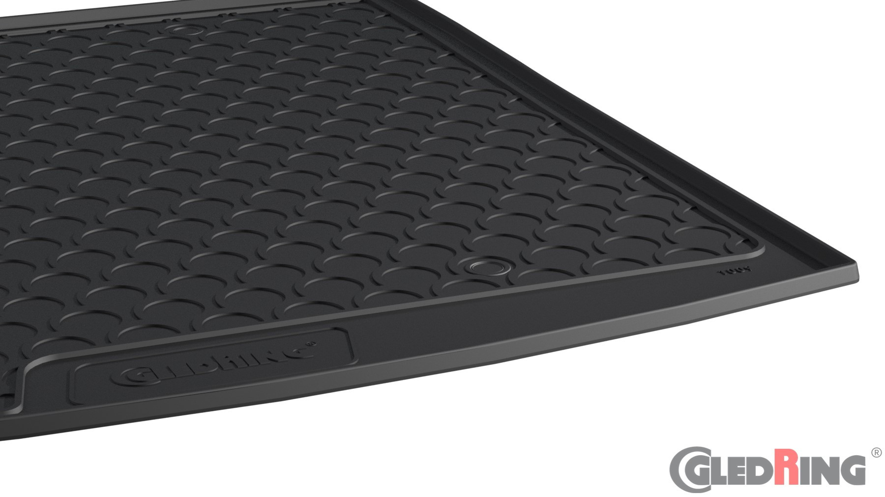 Original Gledring Premium Gummi Kofferraummatte - VOLKSWAGEN Golf VII Kombi (Oberer Boden) 2012-2020