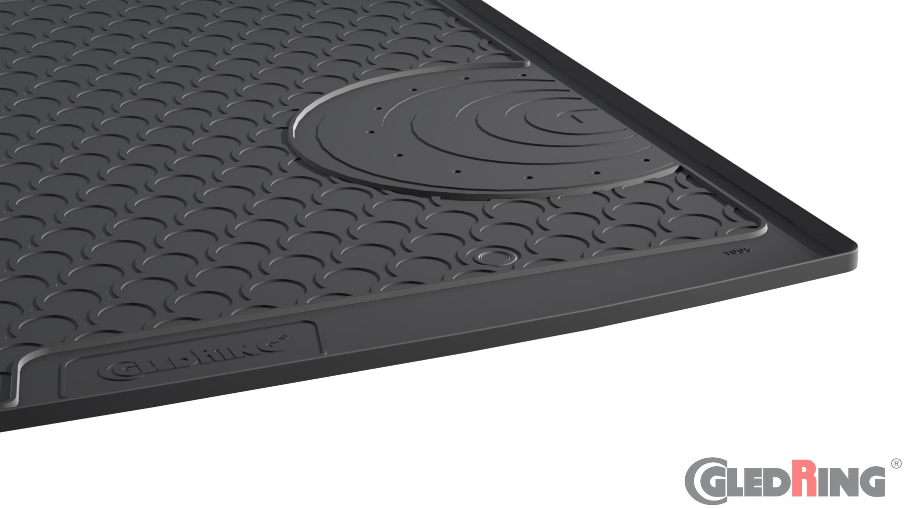 Original Gledring Premium Gummi Kofferraummatte - VOLKSWAGEN Passat 3C Sedan 2005-2014