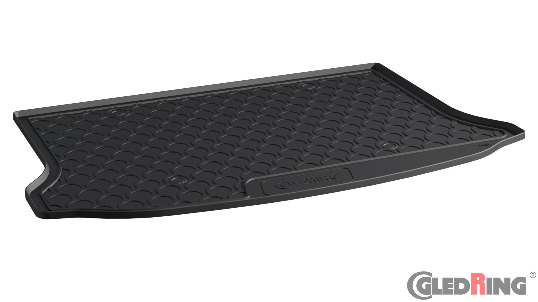 Original Gledring Premium Gummi Kofferraummatte - VOLVO V40 T2,T3,T4 & D2,D3,D4 (tiefer Boden) T2,T3,T4 = 2012-> D2,D3,D4 = 2012-2018