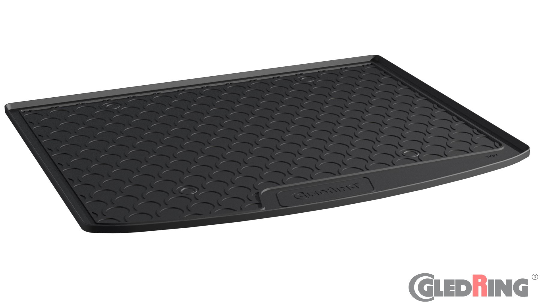 Original Gledring Premium Gummi Kofferraummatte - VOLVO V40 D2,D3,D4 (Euro 6) (Oberer Boden) 03.2018->