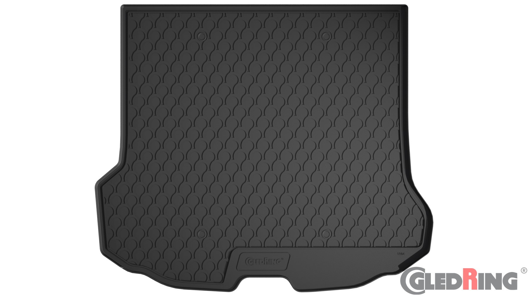 Original Gledring Premium Gummi Kofferraummatte - VOLVO V70 / XC70 2007->