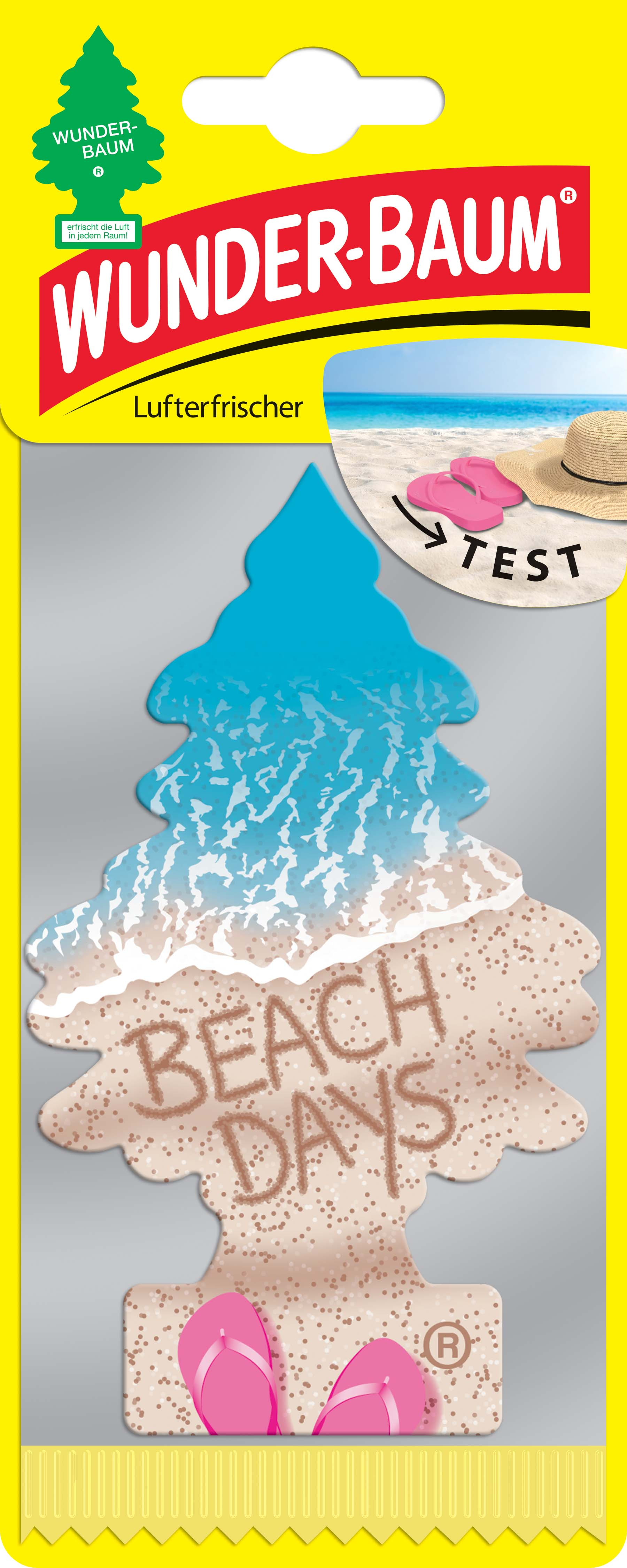 Wunderbaum® Beach Days - Original Auto Duftbaum Lufterfrischer