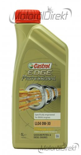 Castrol Edge Professional Titanium BMW LL04 0W-30 Motoröl 1l