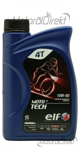 Elf Moto 4 tech SAE 10W-50 4T Motorrad Motoröl 1l