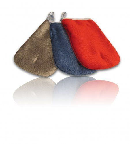 Nigrin Tierhaar-Entferner Handschuh blau,grau,rot